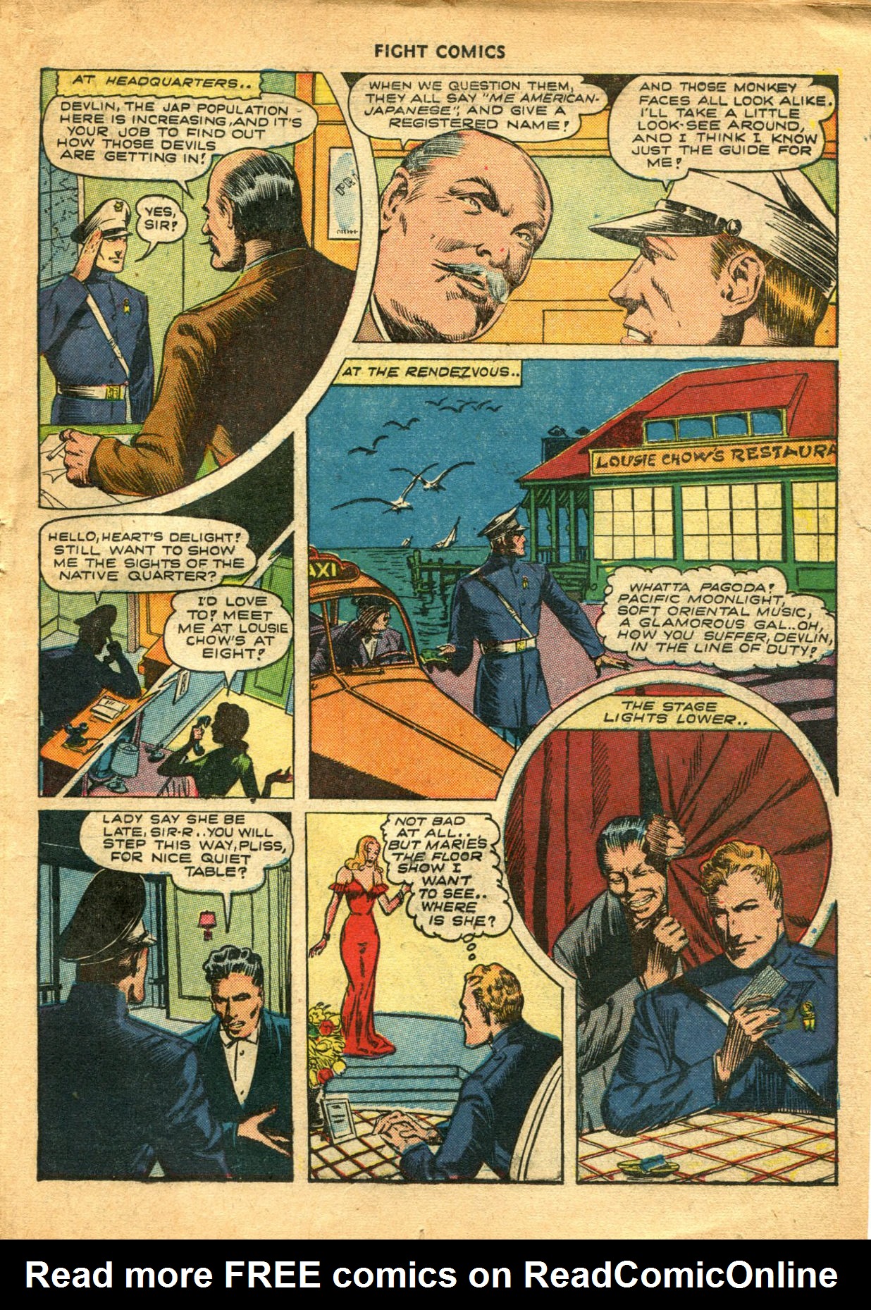 Read online Fight Comics comic -  Issue #27 - 35