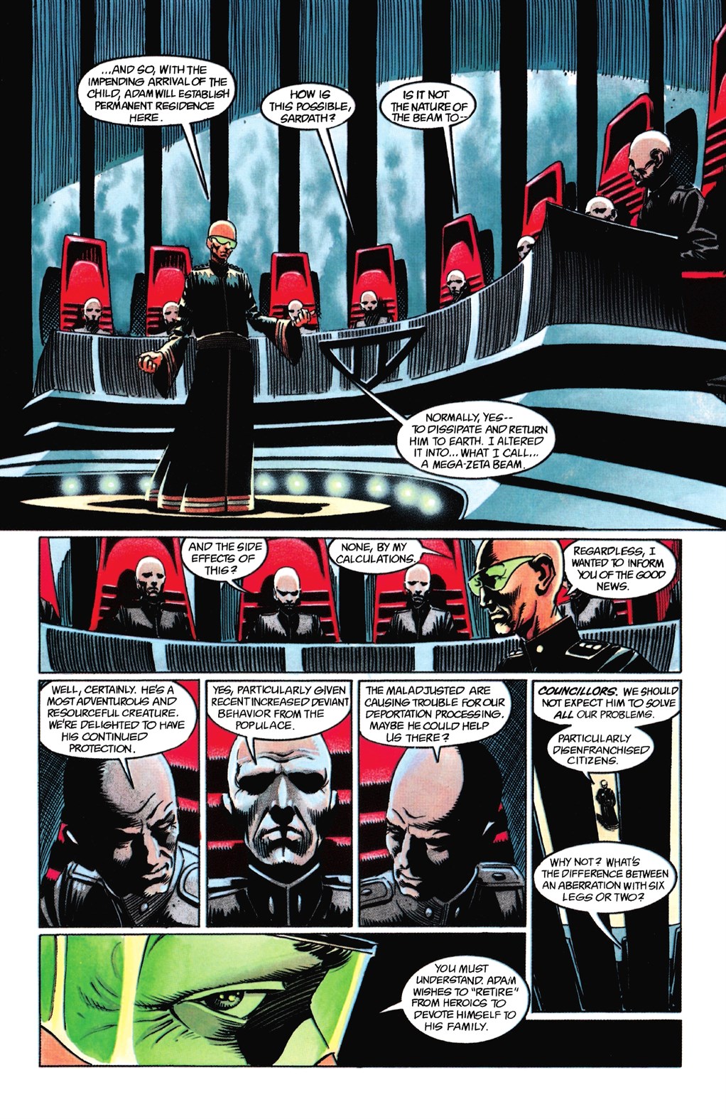 Read online Adam Strange: Between Two Worlds The Deluxe Edition comic -  Issue # TPB (Part 1) - 34