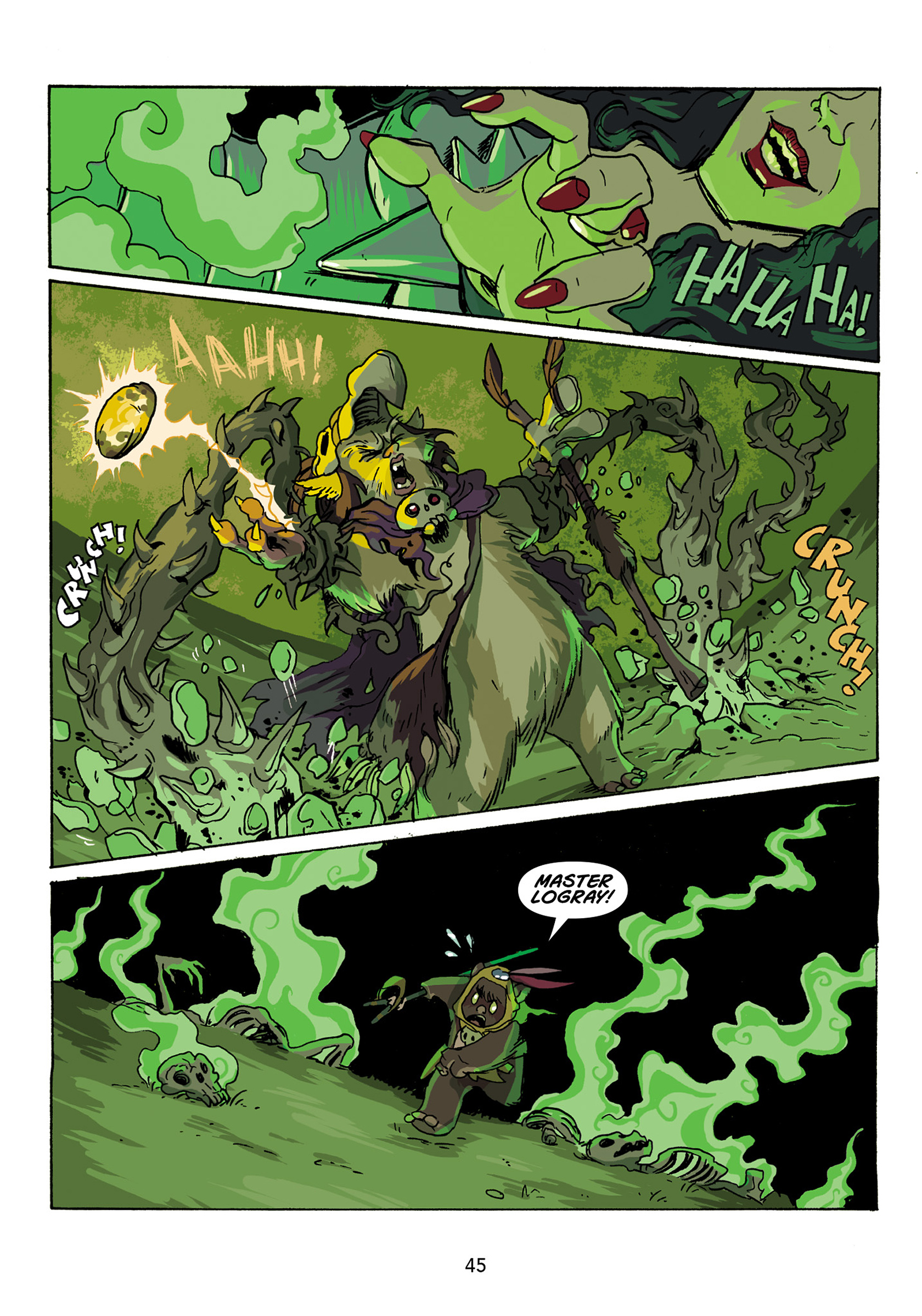 Read online Star Wars: Ewoks - Shadows of Endor comic -  Issue # TPB - 46