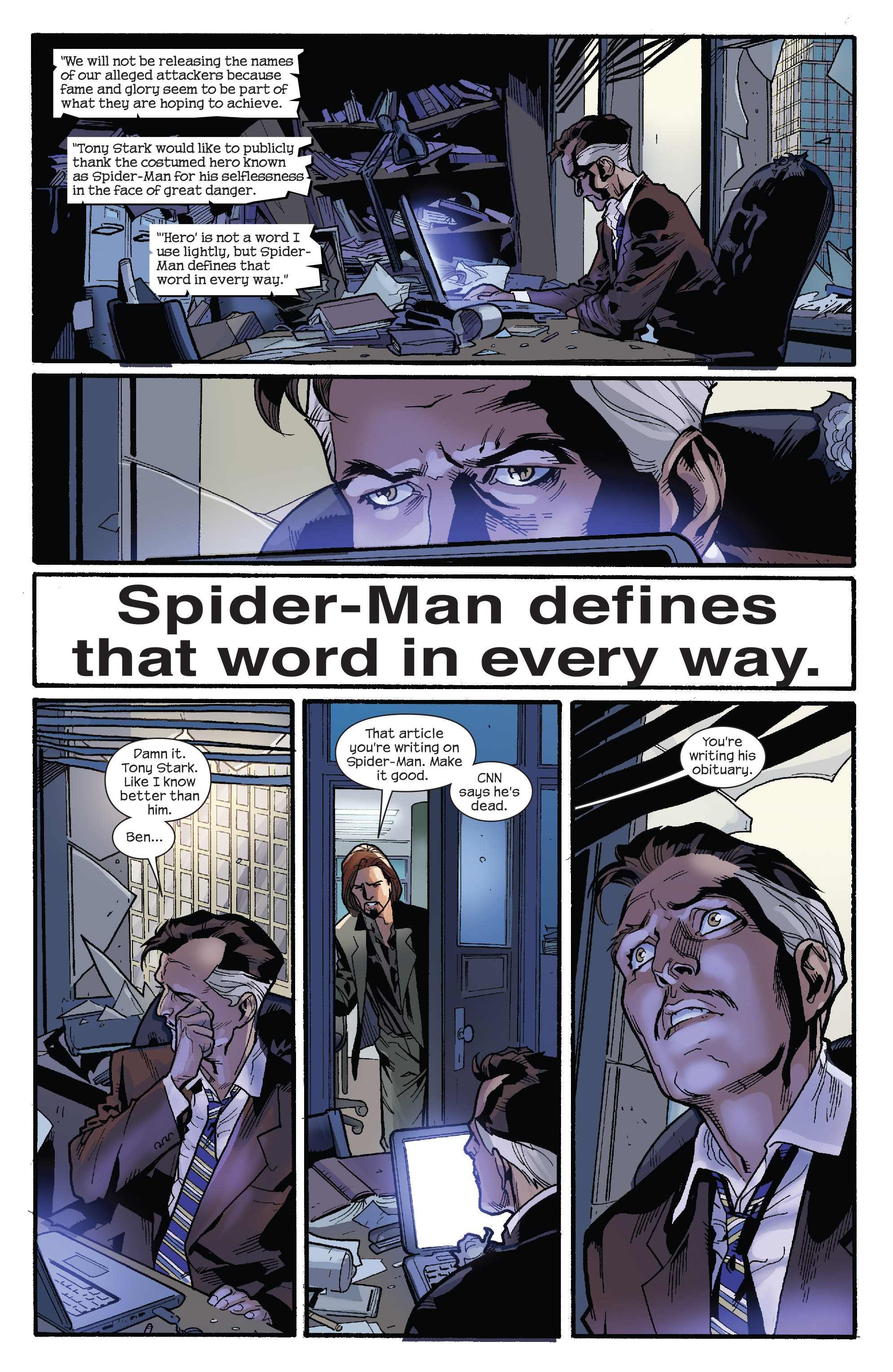 Read online Ultimatum: Requiem comic -  Issue # TPB - 28