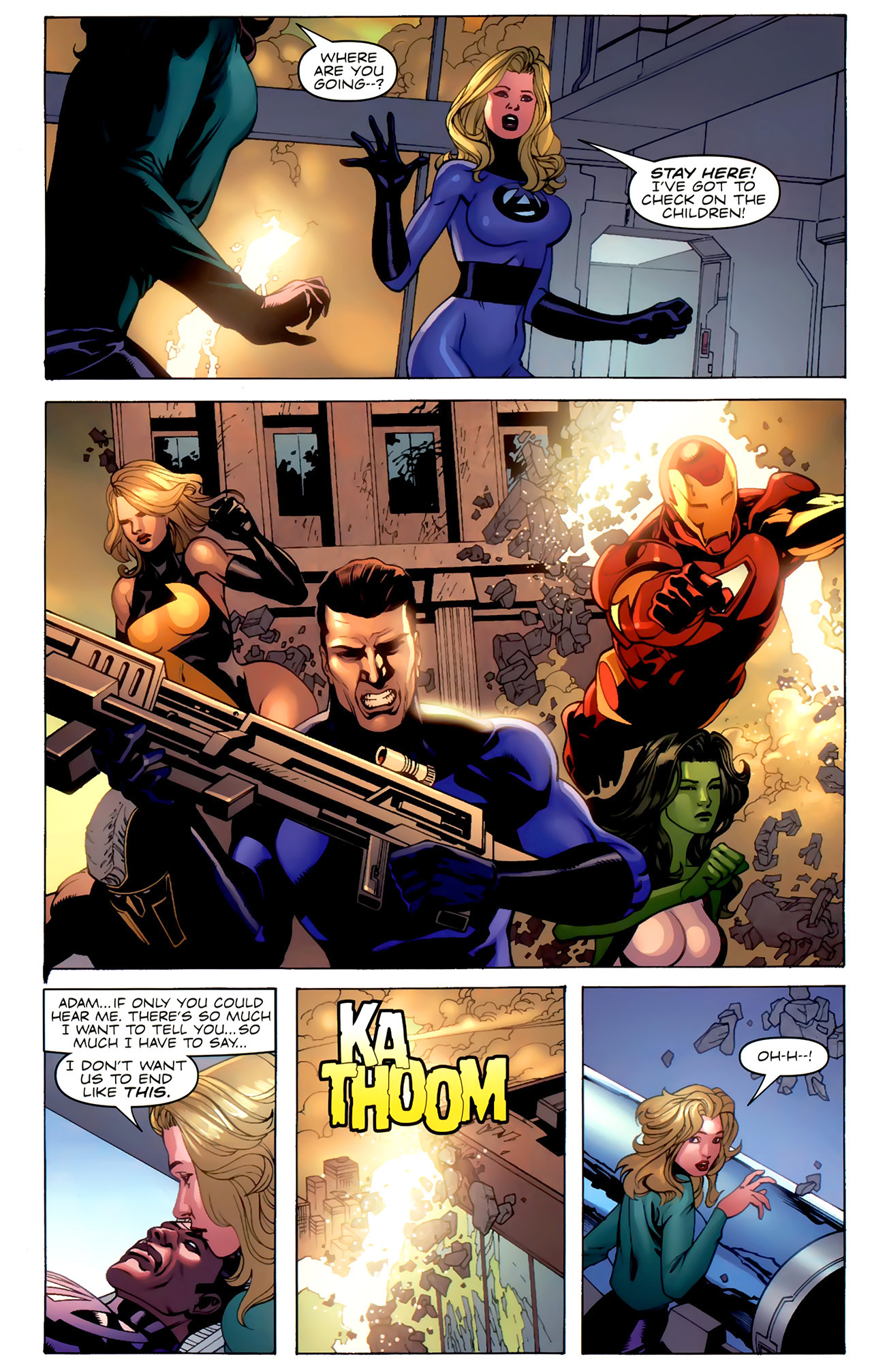 Read online Adam: Legend of the Blue Marvel comic -  Issue #5 - 16