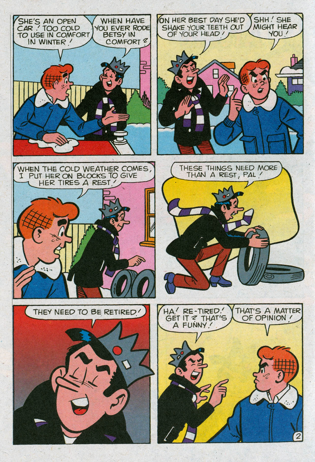 Read online Jughead's Double Digest Magazine comic -  Issue #146 - 156