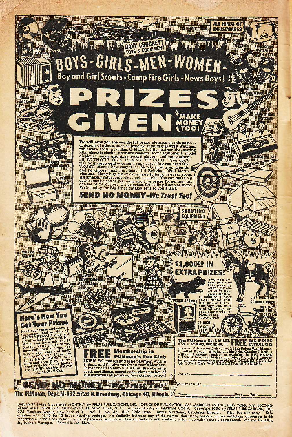 Read online Uncanny Tales comic -  Issue #45 - 2