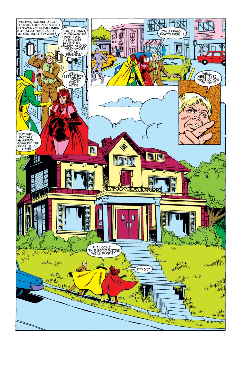 Read online The Vision and the Scarlet Witch (1985) comic -  Issue #1 - 14