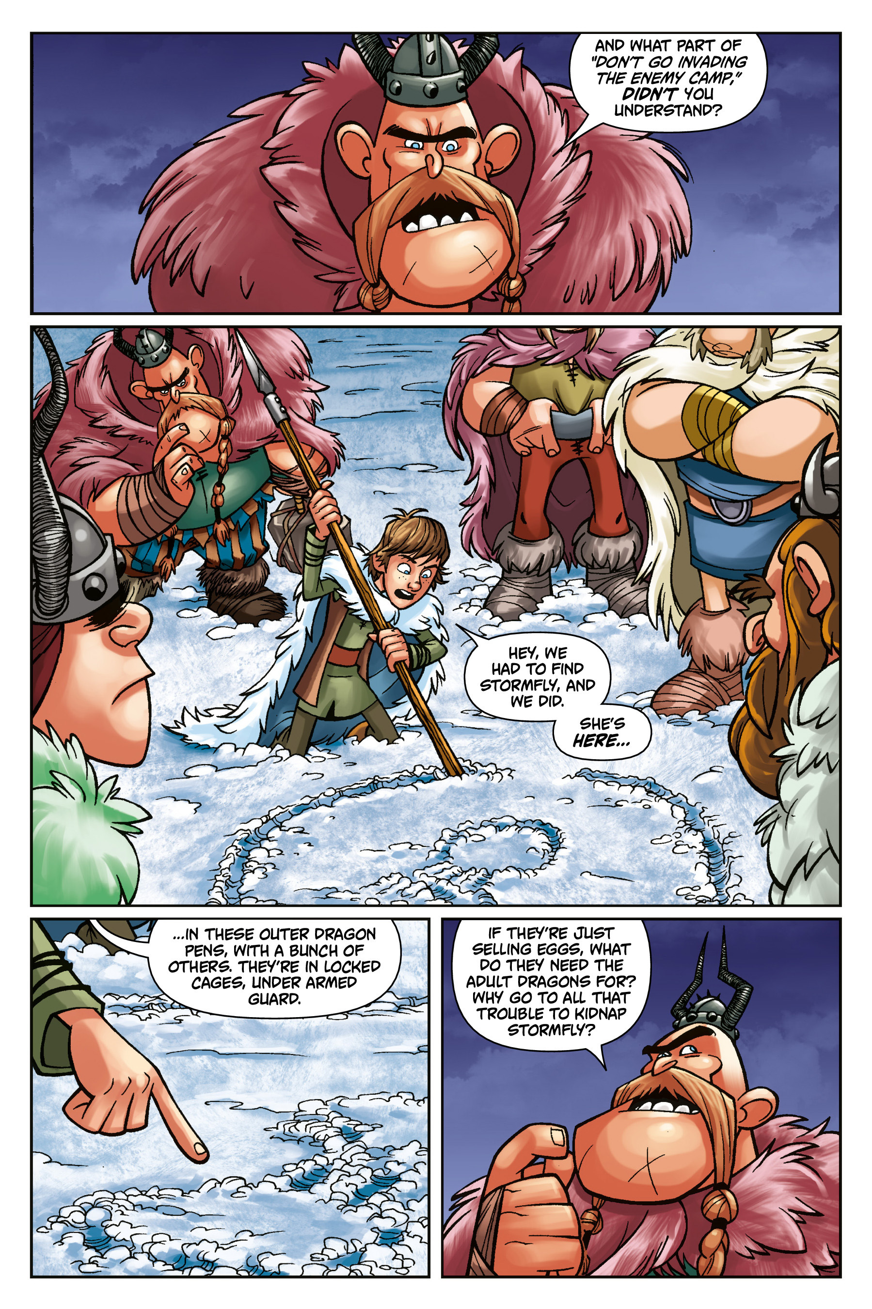 Read online DreamWorks Dragons: Riders of Berk comic -  Issue #3 - 36