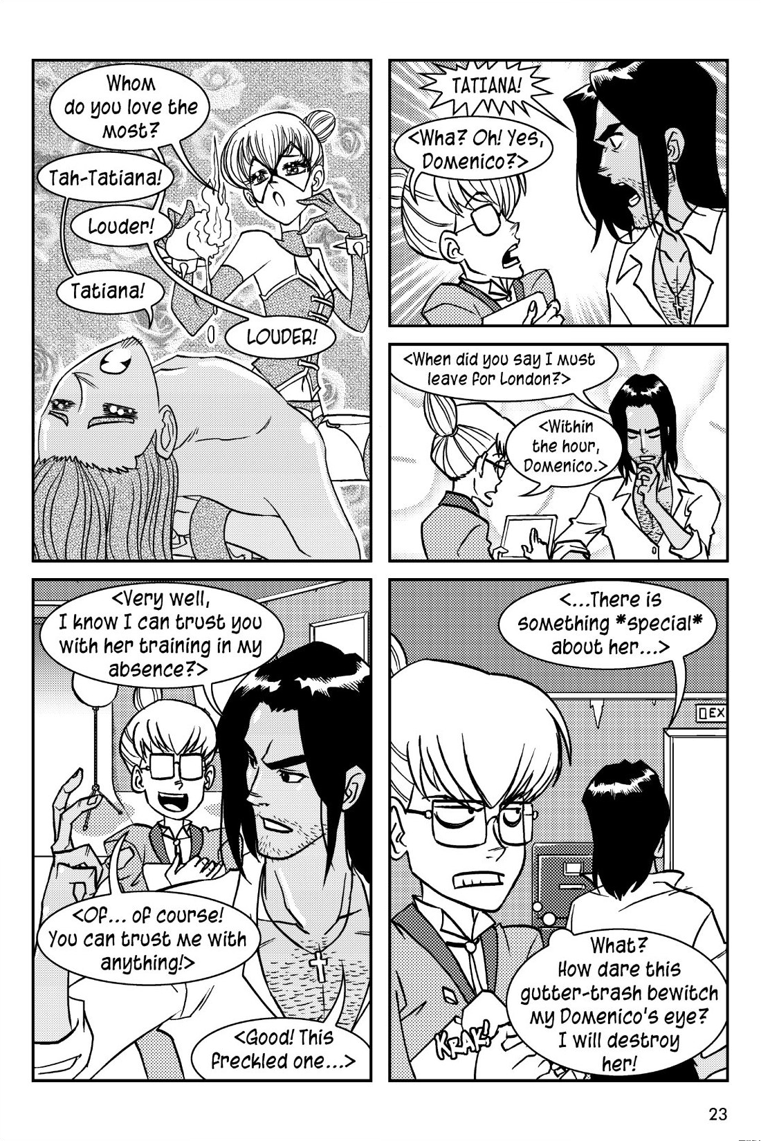 Read online Sandra On The Rocks comic -  Issue # TPB 1 (Part 1) - 23