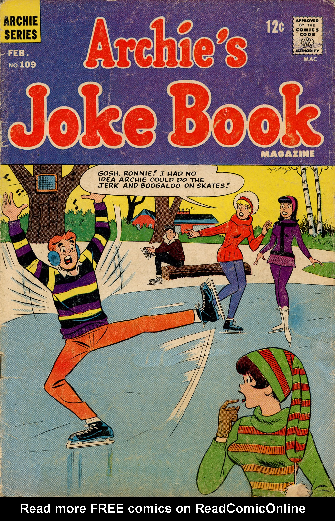 Read online Archie's Joke Book Magazine comic -  Issue #109 - 1