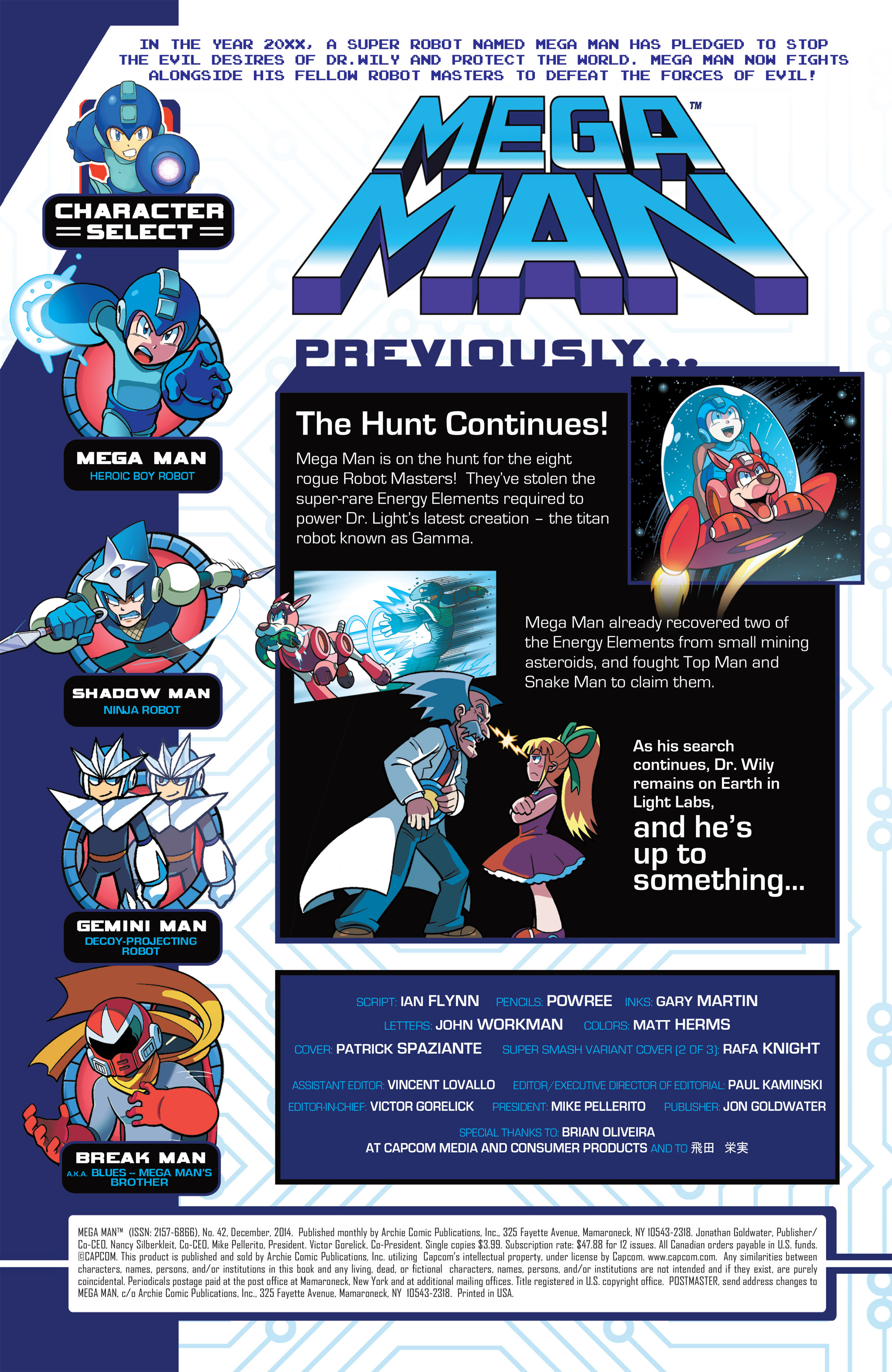 Read online Mega Man comic -  Issue #42 - 2