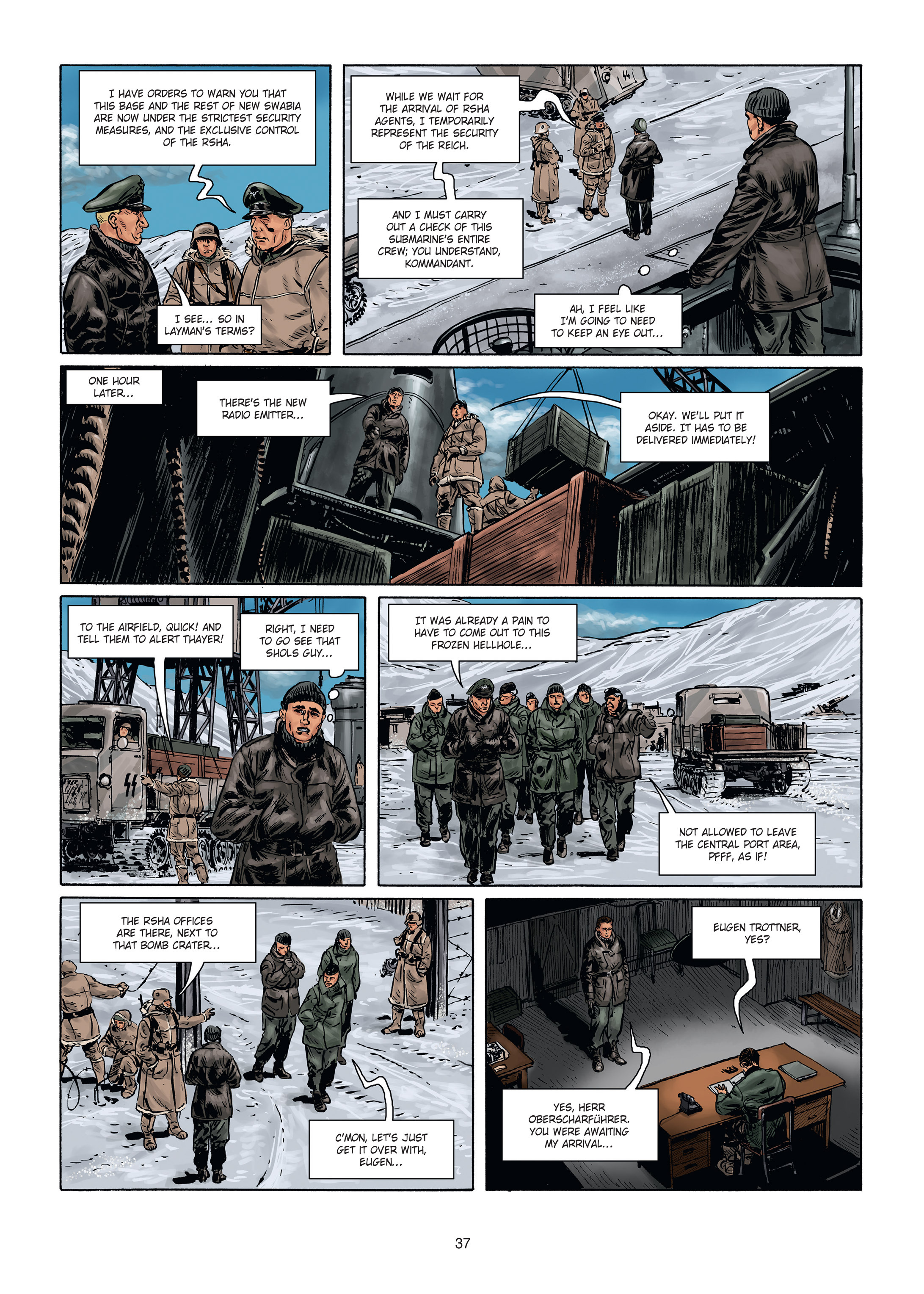 Read online Wunderwaffen comic -  Issue #8 - 38