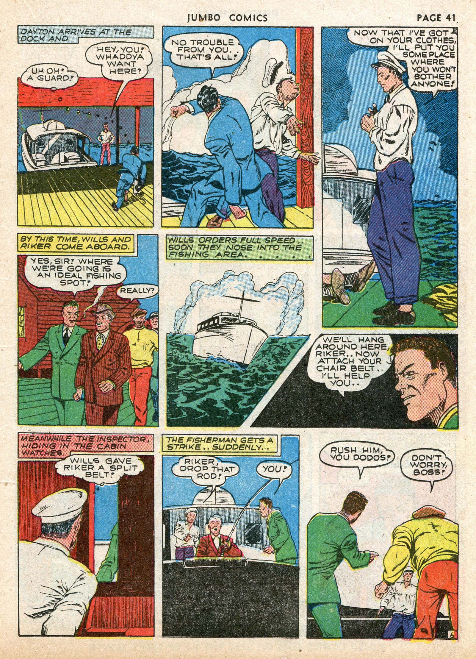 Read online Jumbo Comics comic -  Issue #32 - 43