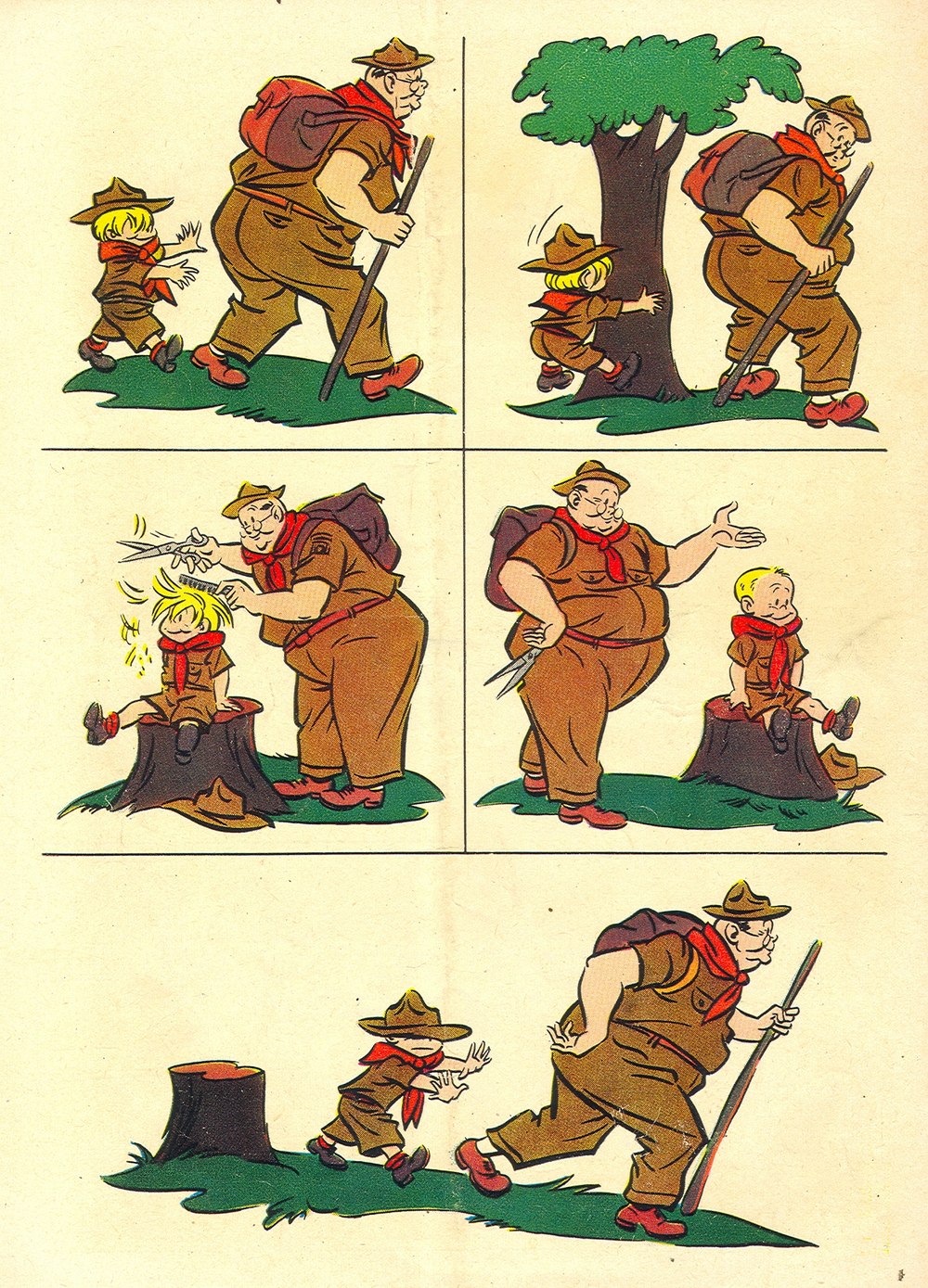 Read online Four Color Comics comic -  Issue #587 - 36