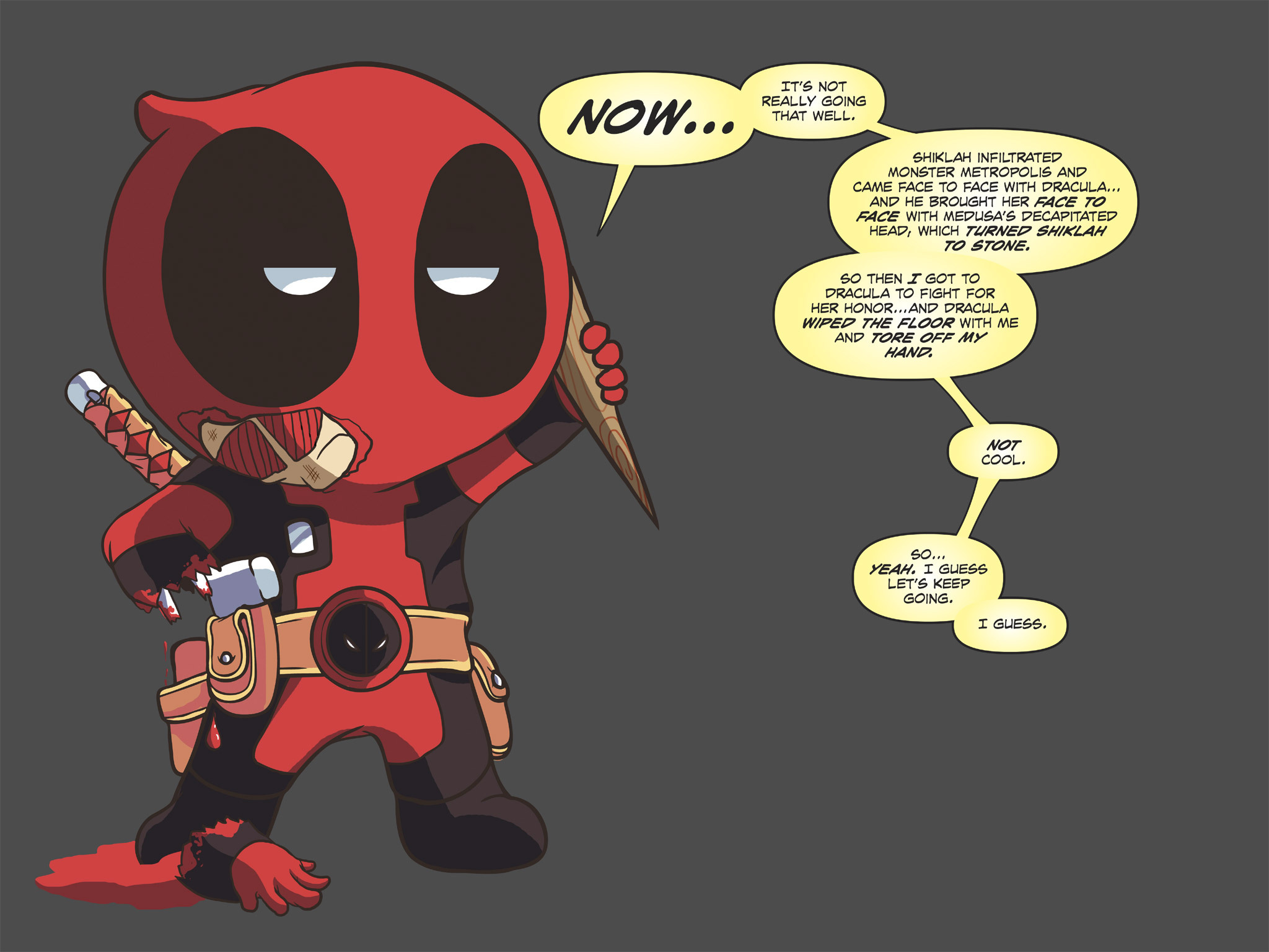 Read online Deadpool: Dracula's Gauntlet comic -  Issue # Part 9 - 20