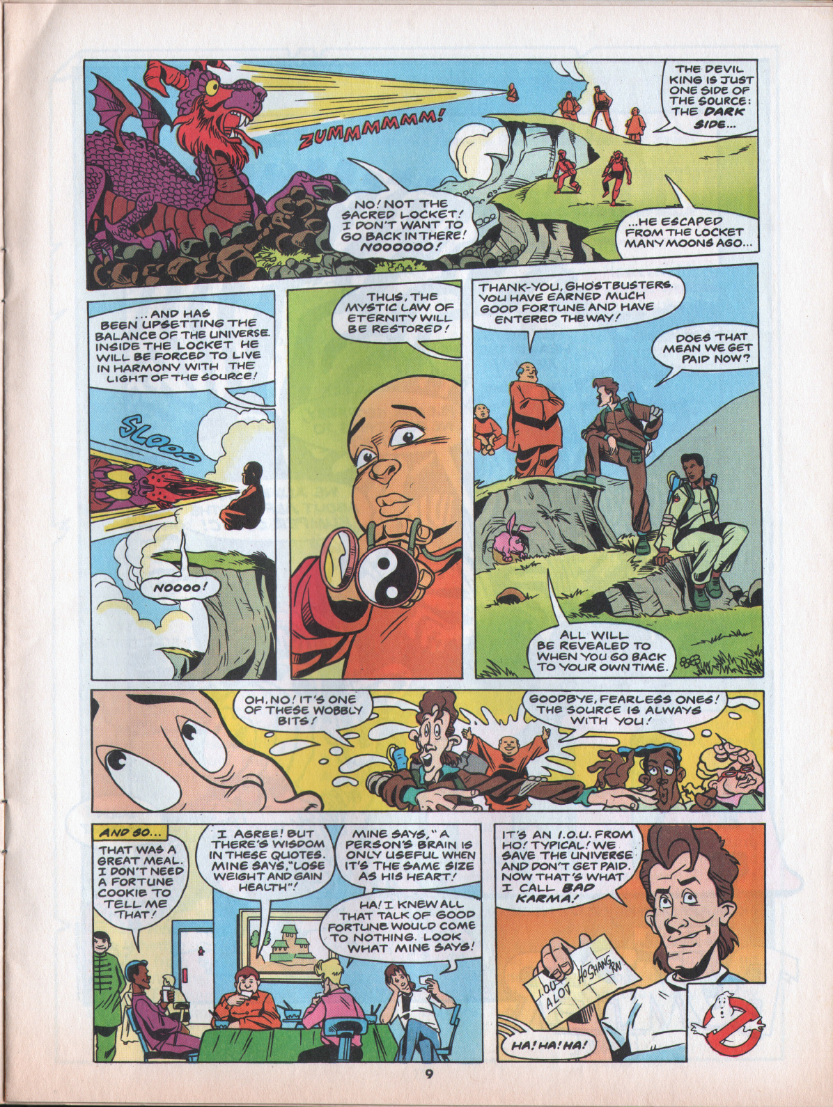 Read online The Real Ghostbusters comic -  Issue #58 - 9
