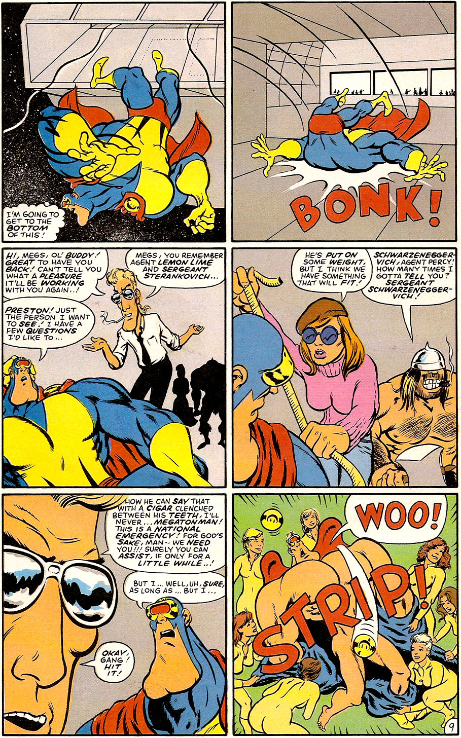 Read online The Return Of Megaton Man comic -  Issue #2 - 11