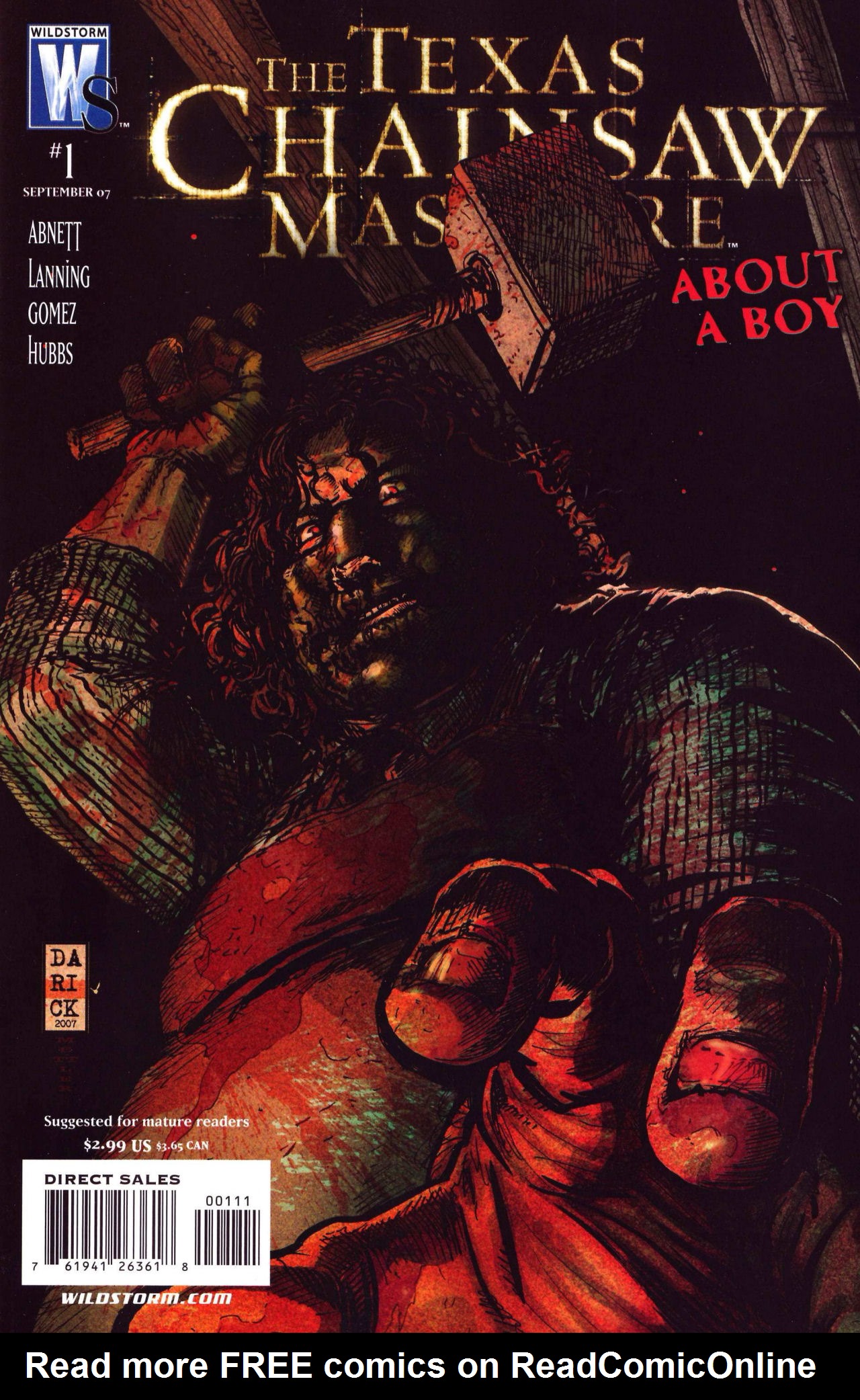 Read online The Texas Chainsaw Massacre: About a Boy comic -  Issue # Full - 1
