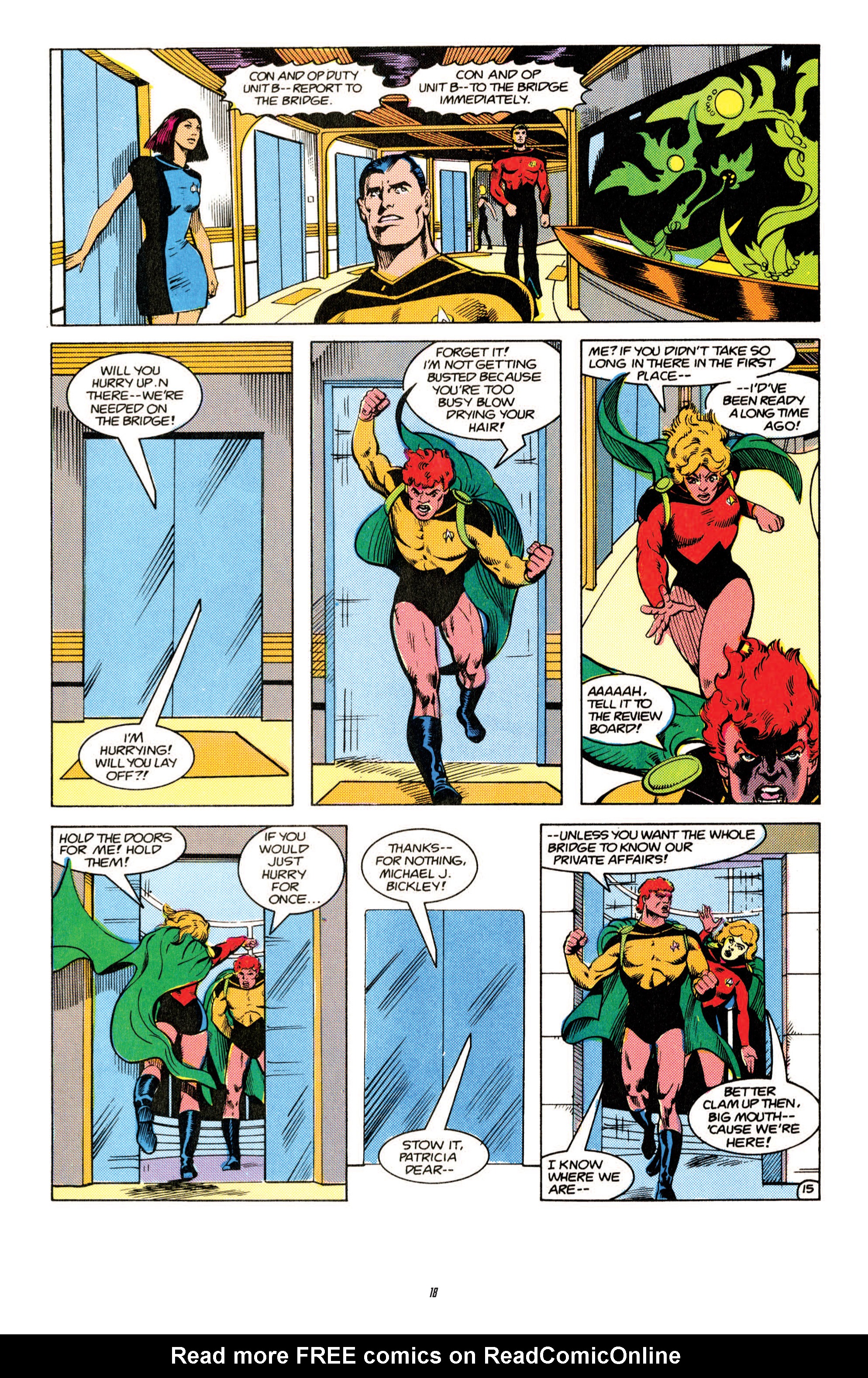 Read online Star Trek Classics comic -  Issue #4 - 17