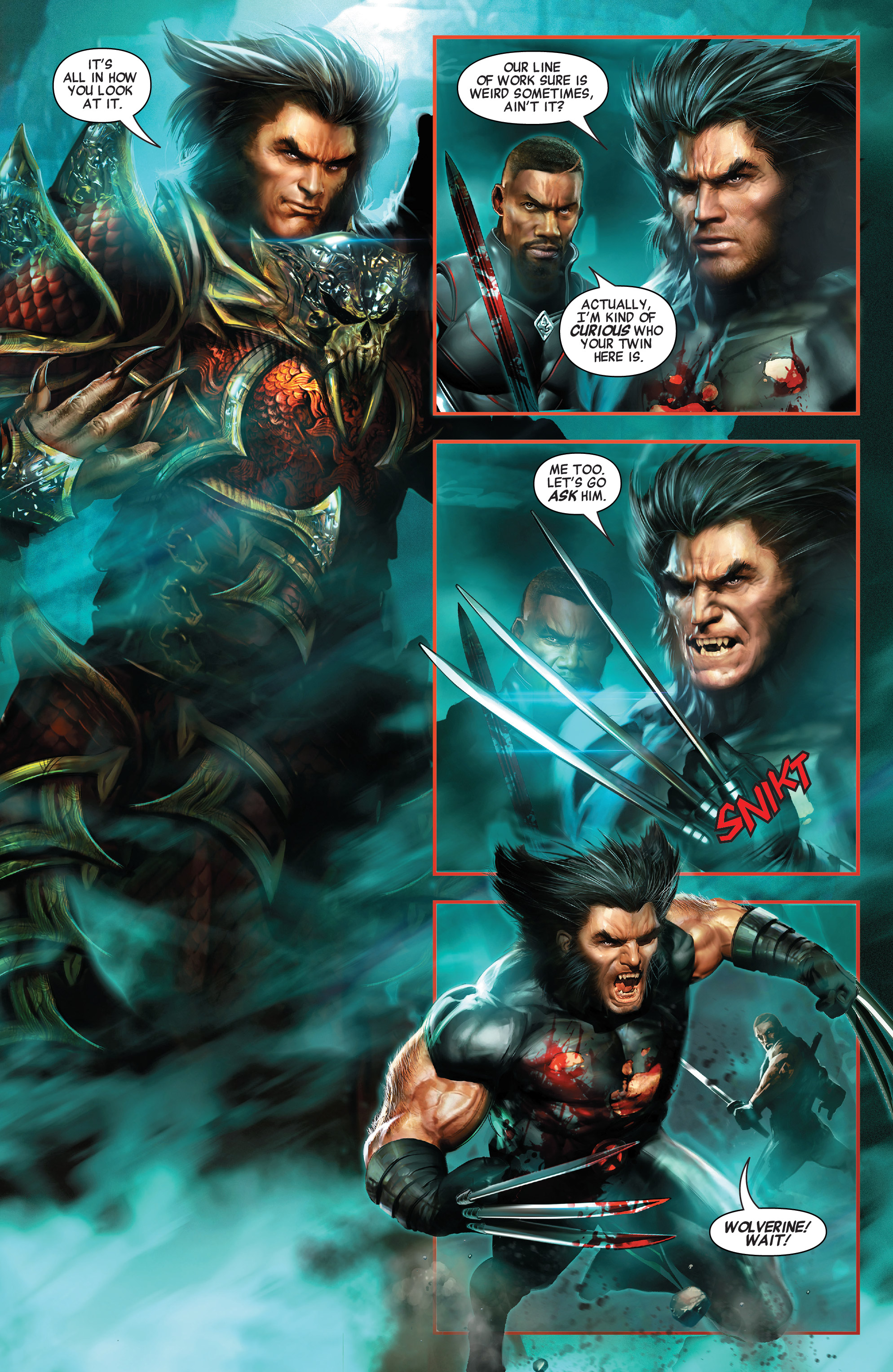 Read online Wolverine Vs. Blade Special comic -  Issue # Full - 31