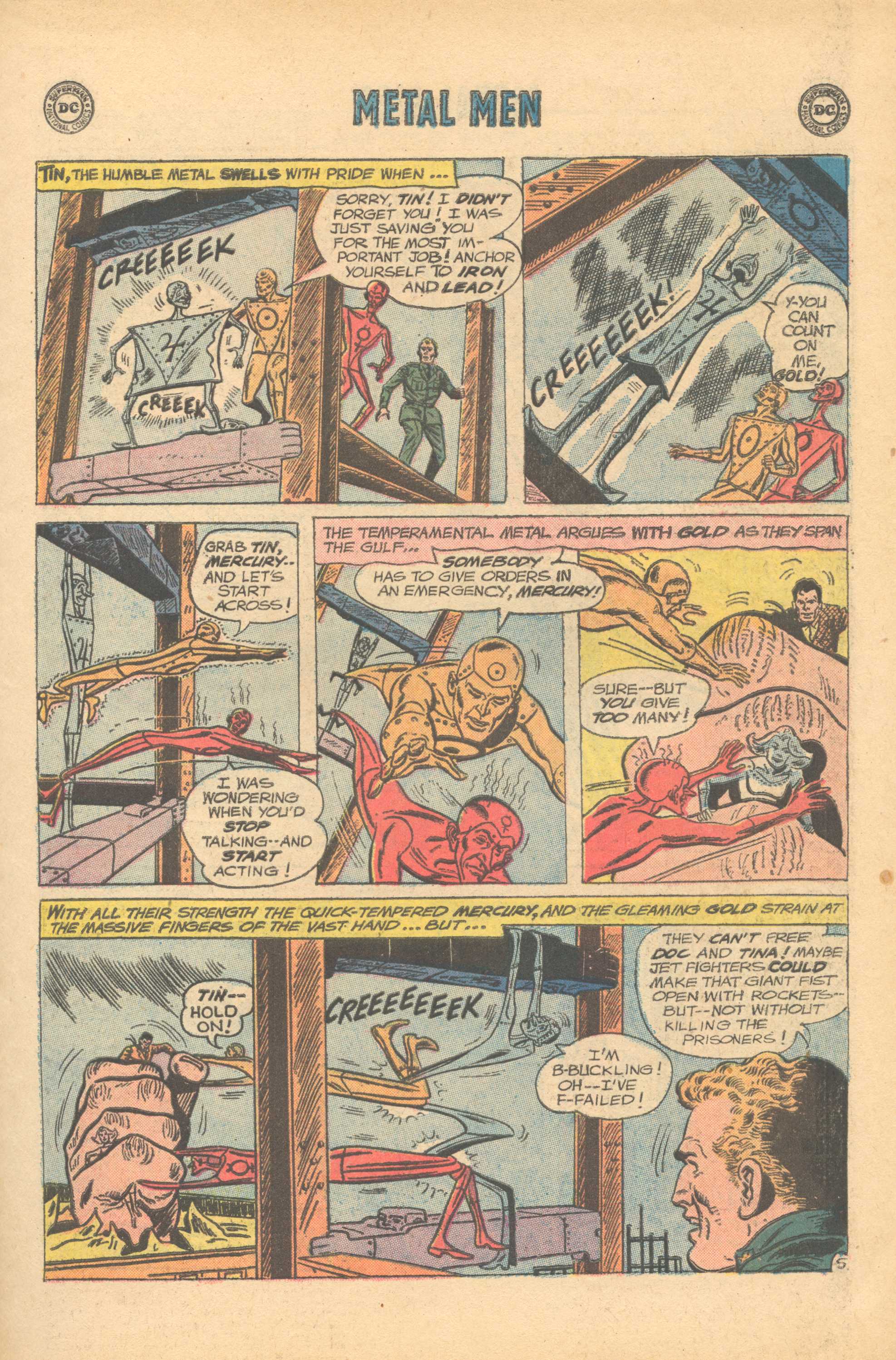 Read online Metal Men (1963) comic -  Issue #42 - 7