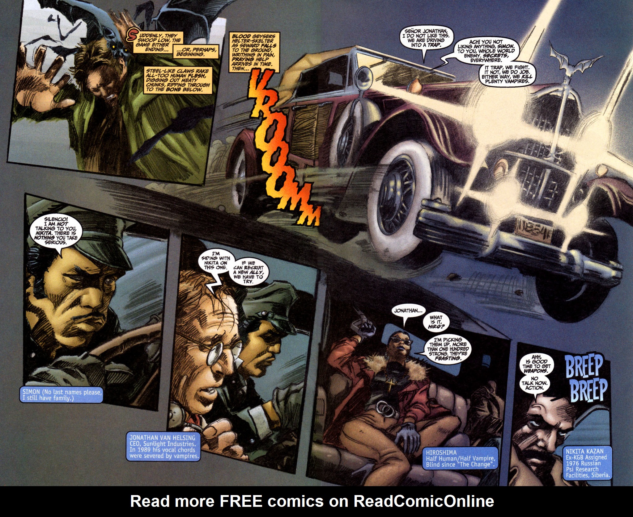 Read online The Curse of Dracula comic -  Issue #1 - 4