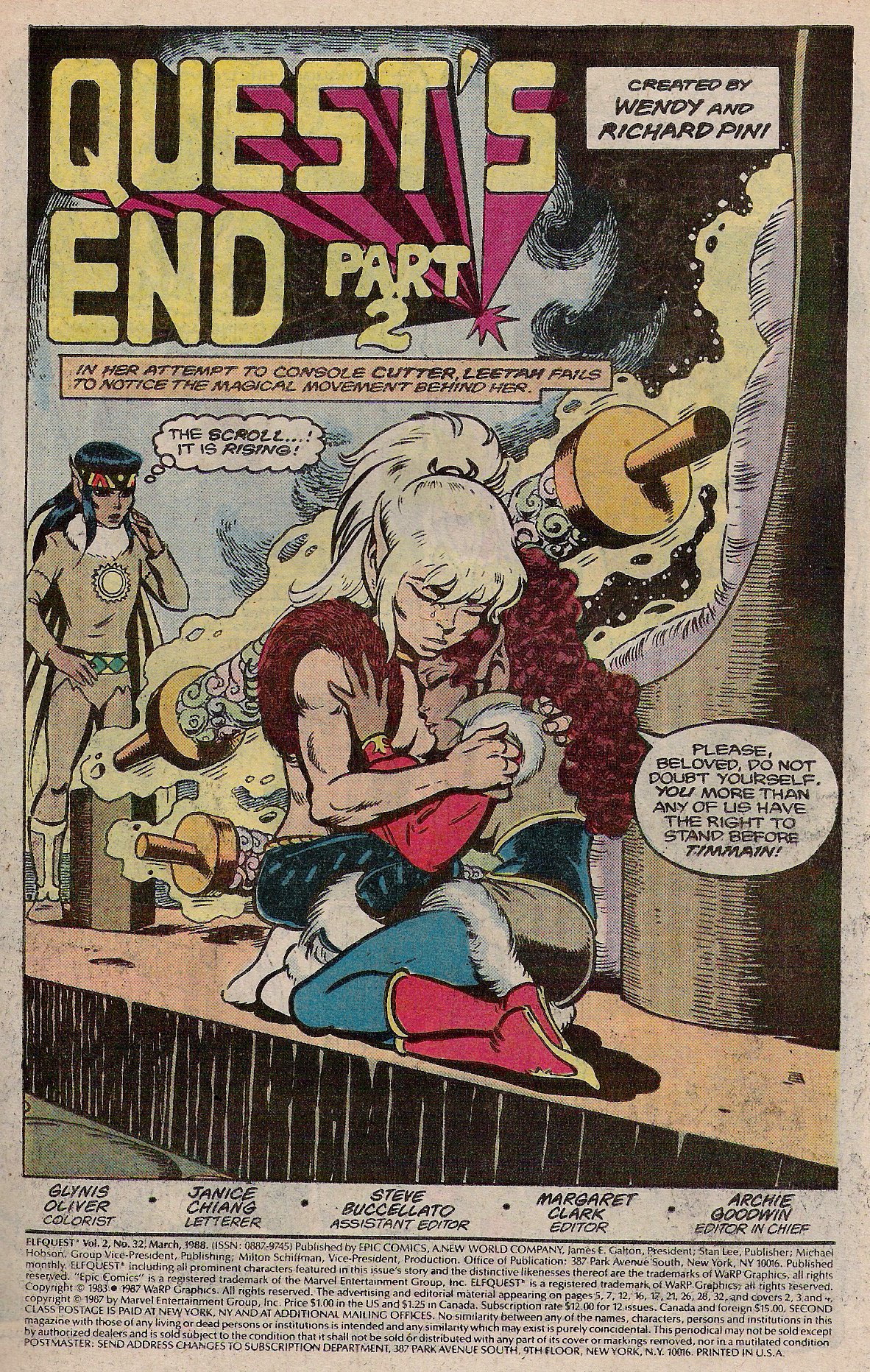 Read online ElfQuest comic -  Issue #32 - 2
