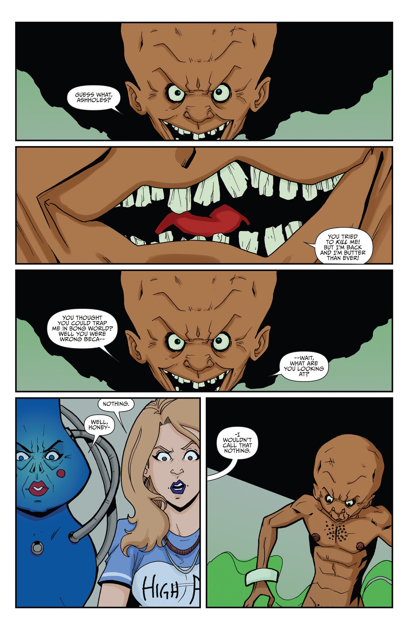 Read online Gingerdead Man Meets Evil Bong comic -  Issue #2 - 4