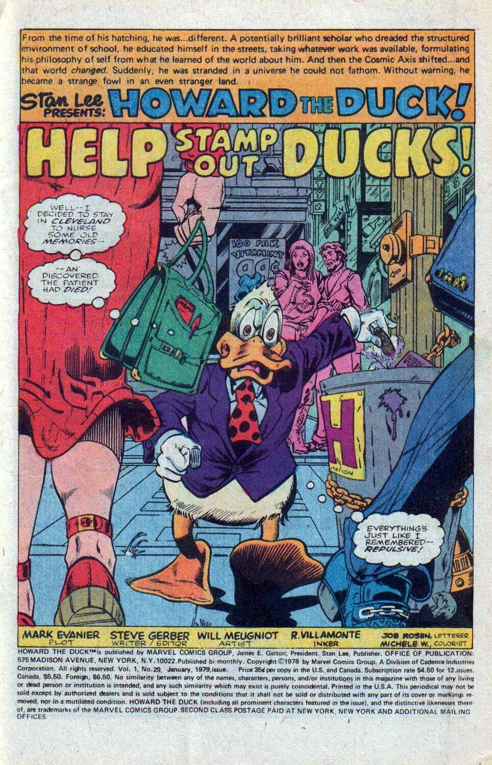 Read online Howard the Duck (1976) comic Issue 29