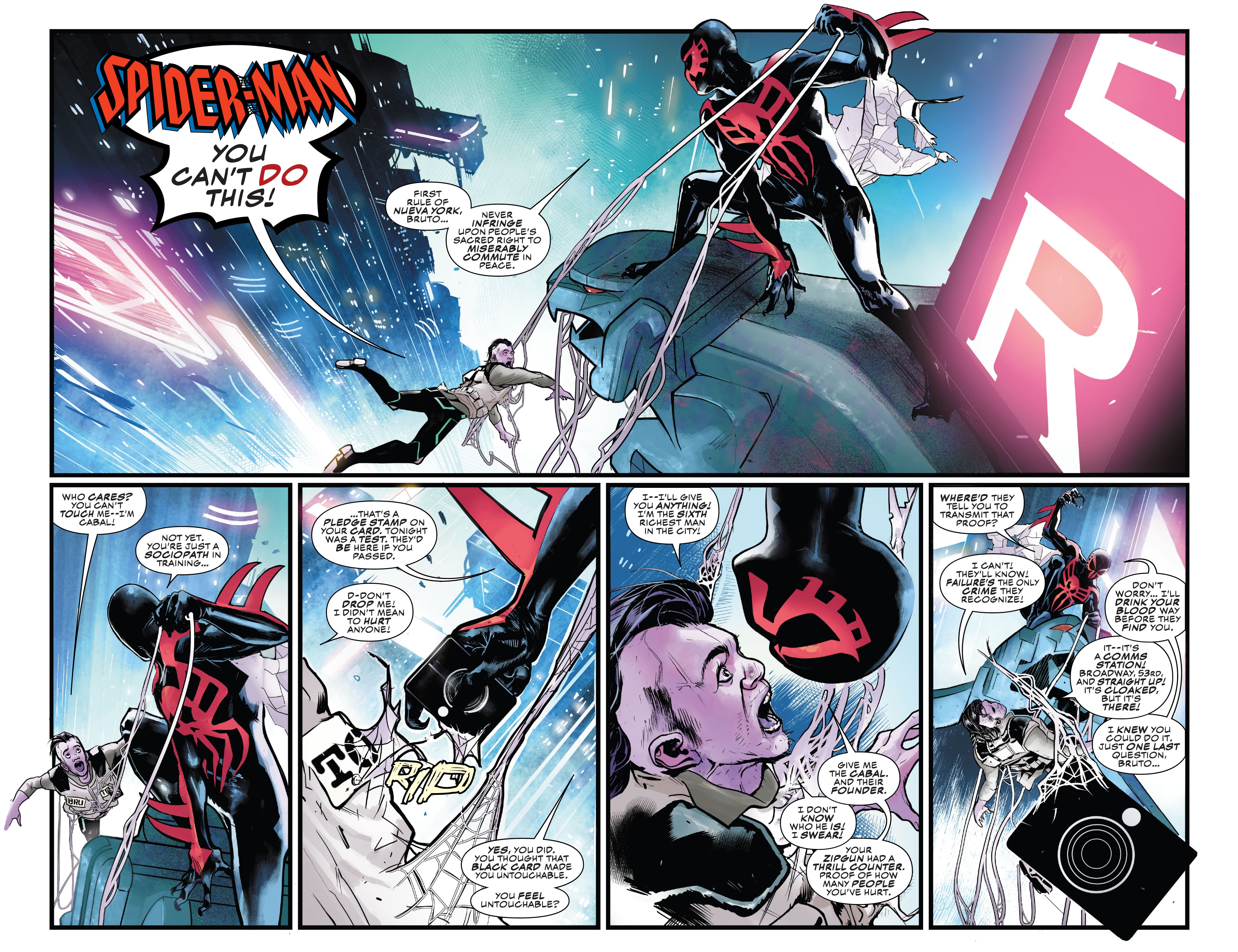 Read online Spider-Man 2099: Exodus comic -  Issue # _Alpha - 4