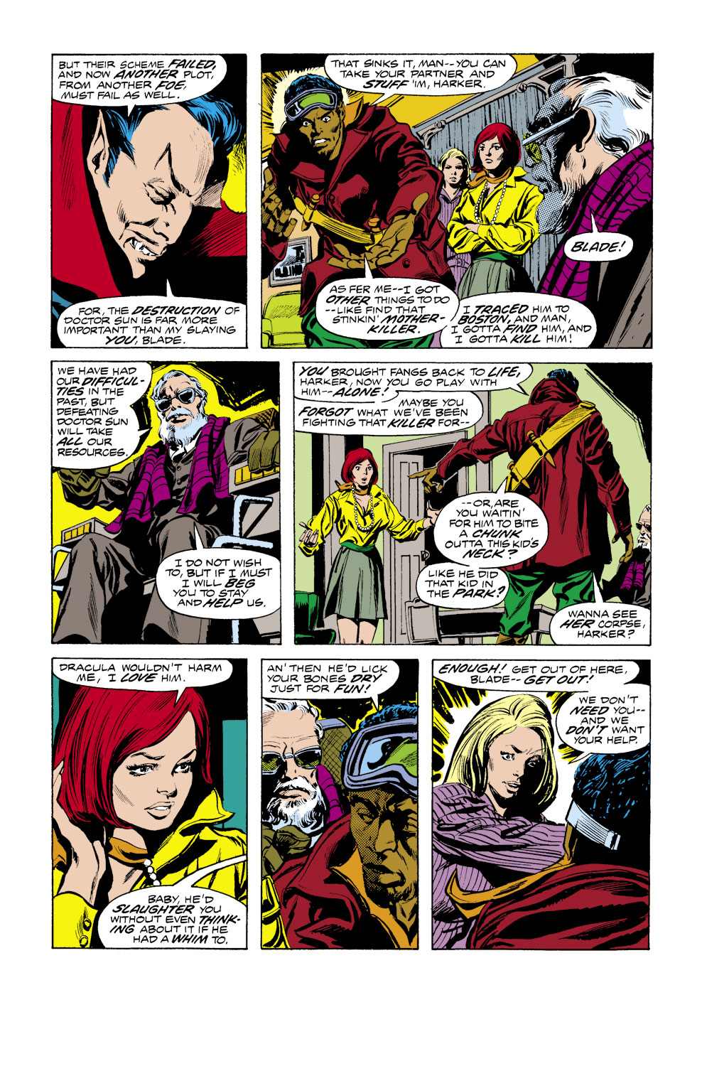Read online Tomb of Dracula (1972) comic -  Issue #41 - 11