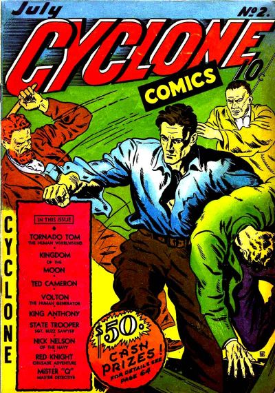 Read online Cyclone Comics comic -  Issue #2 - 1