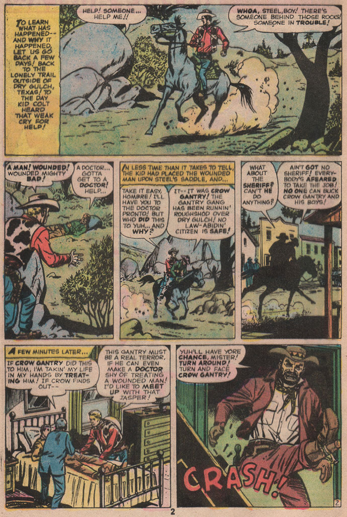 Read online Kid Colt Outlaw comic -  Issue #208 - 4