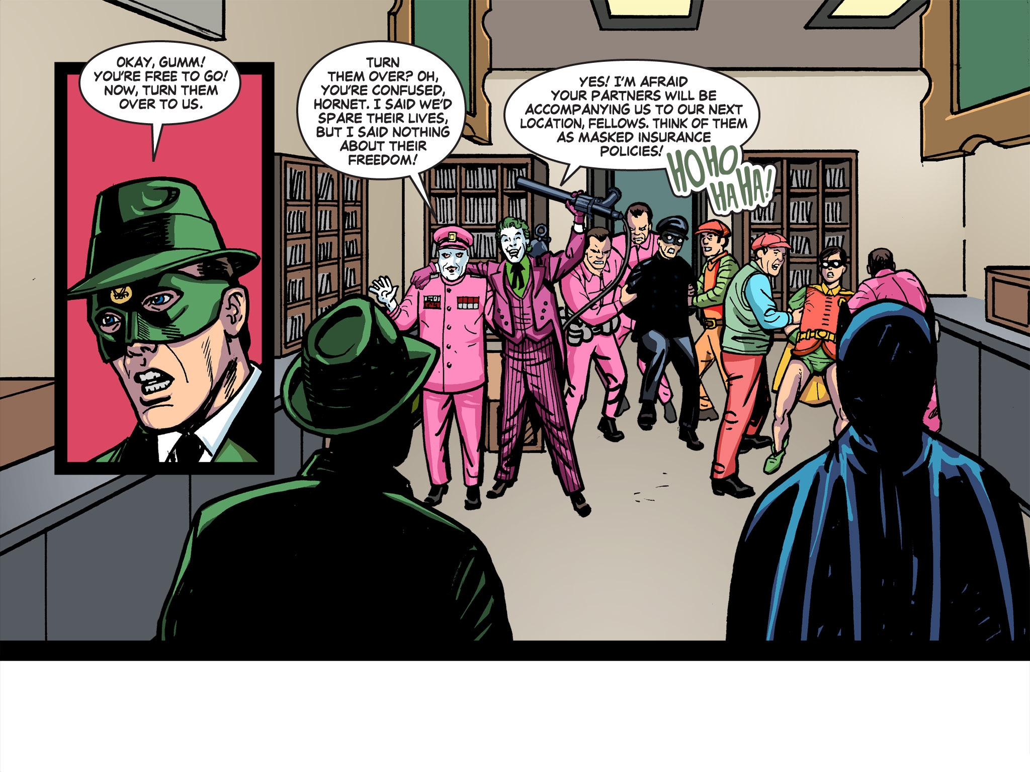 Read online Batman '66 Meets the Green Hornet [II] comic -  Issue #5 - 21