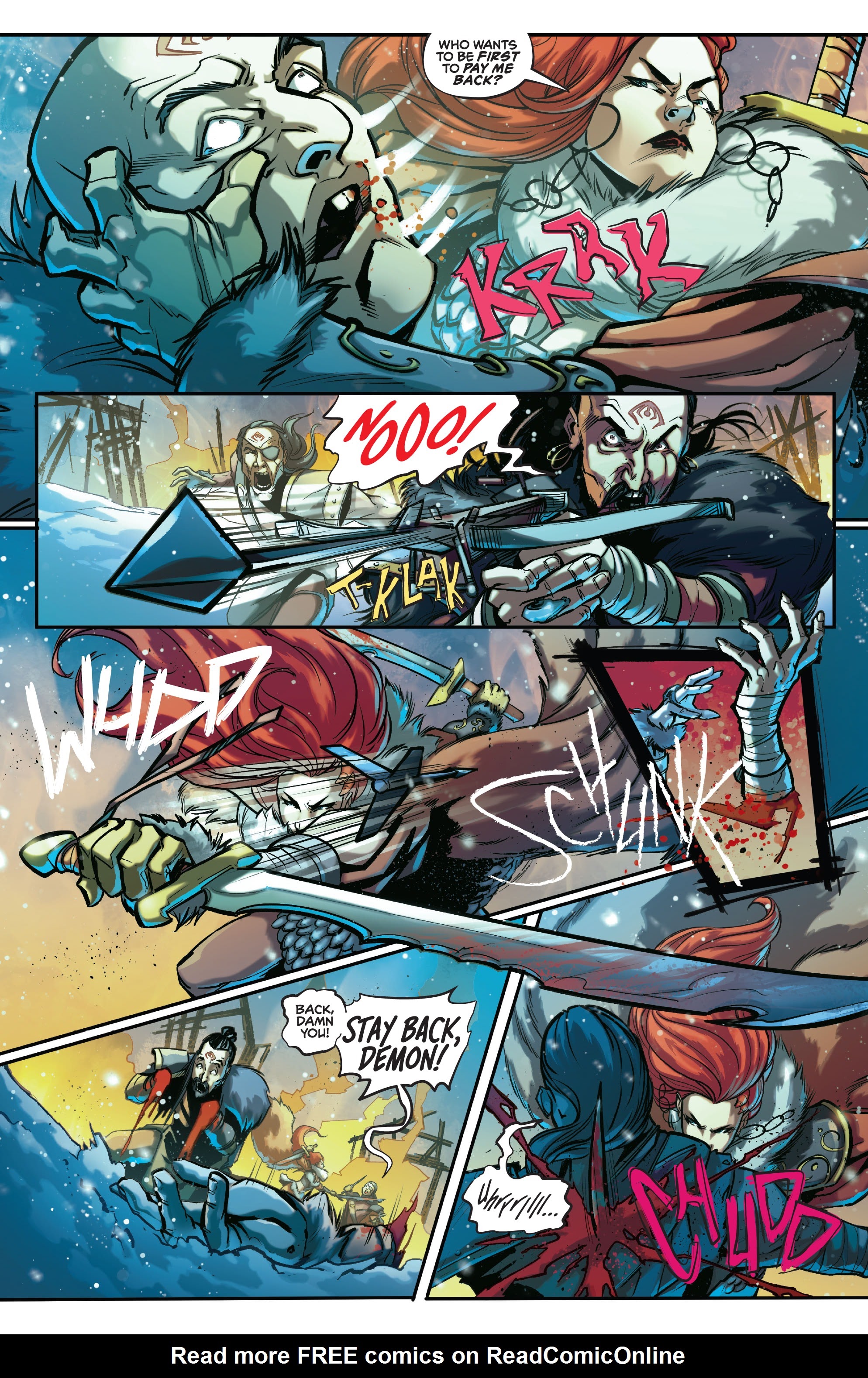 Read online Red Sonja (2021) comic -  Issue #1 - 12