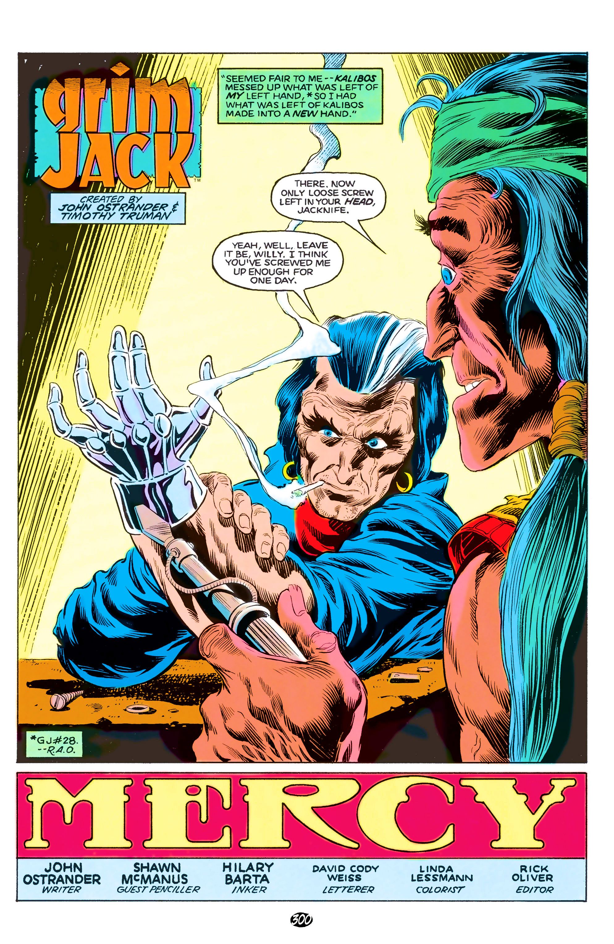 Read online Grimjack comic -  Issue # _TPB 2 - 299