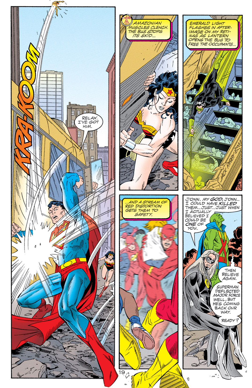 Read online Resurrection Man (1997) comic -  Issue #21 - 19