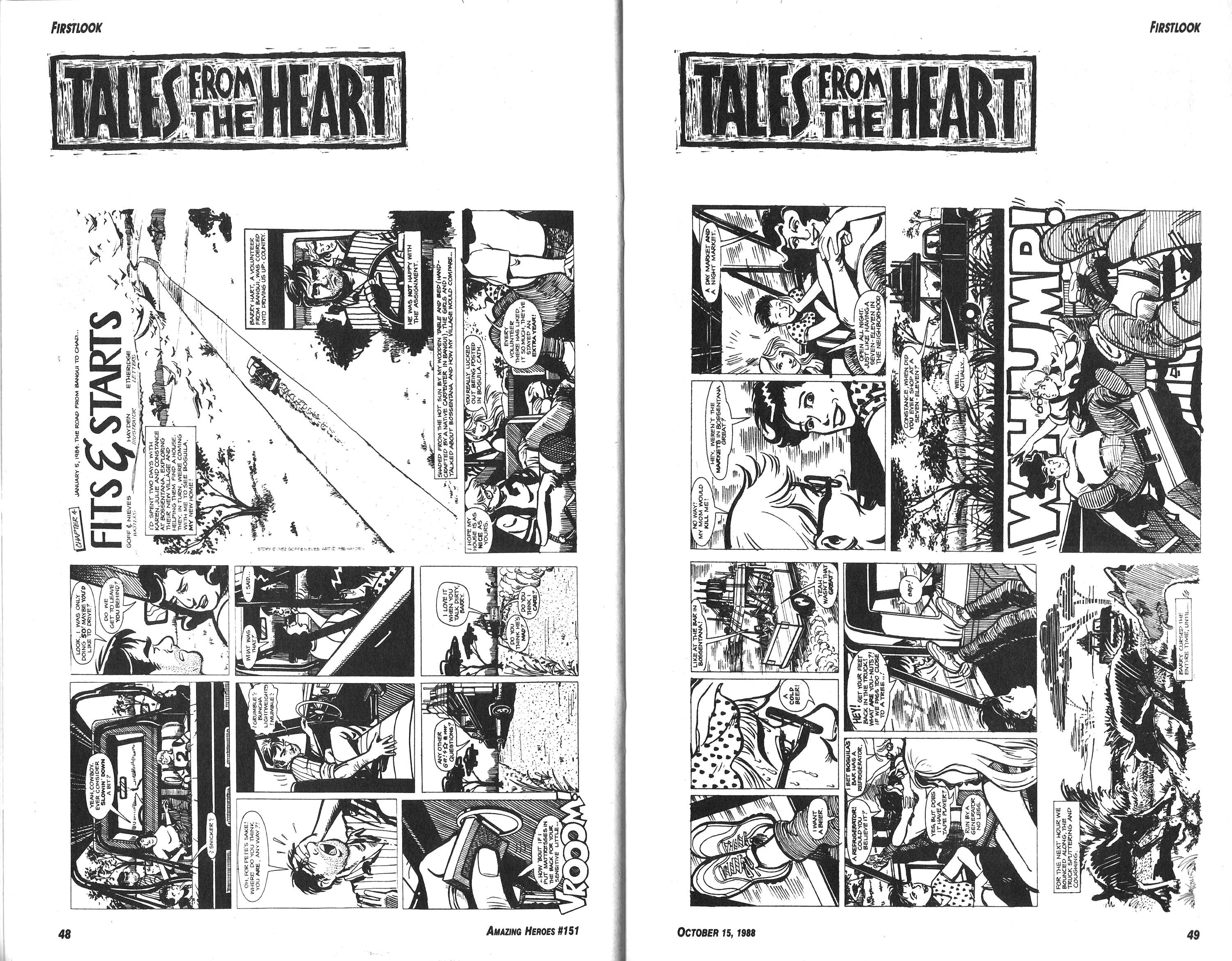 Read online Amazing Heroes comic -  Issue #151 - 25
