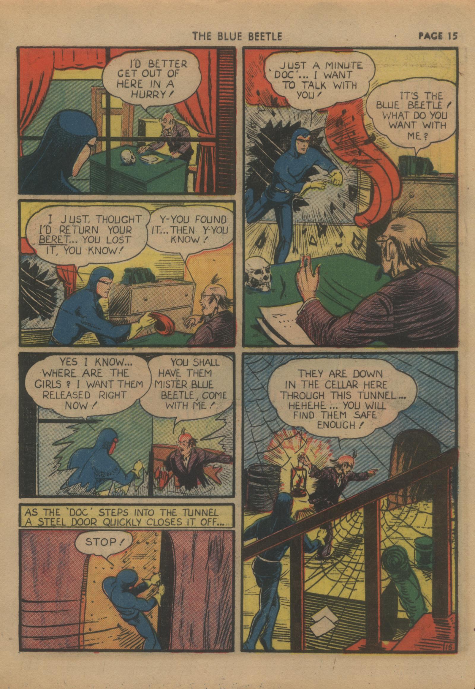 Read online The Blue Beetle comic -  Issue #3 - 17
