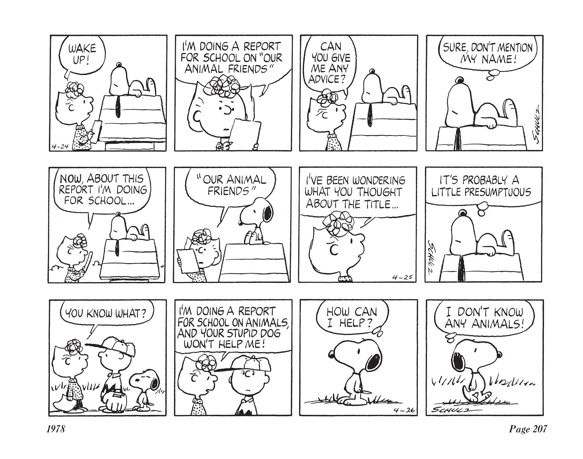 Read online The Complete Peanuts comic -  Issue # TPB 14 - 224
