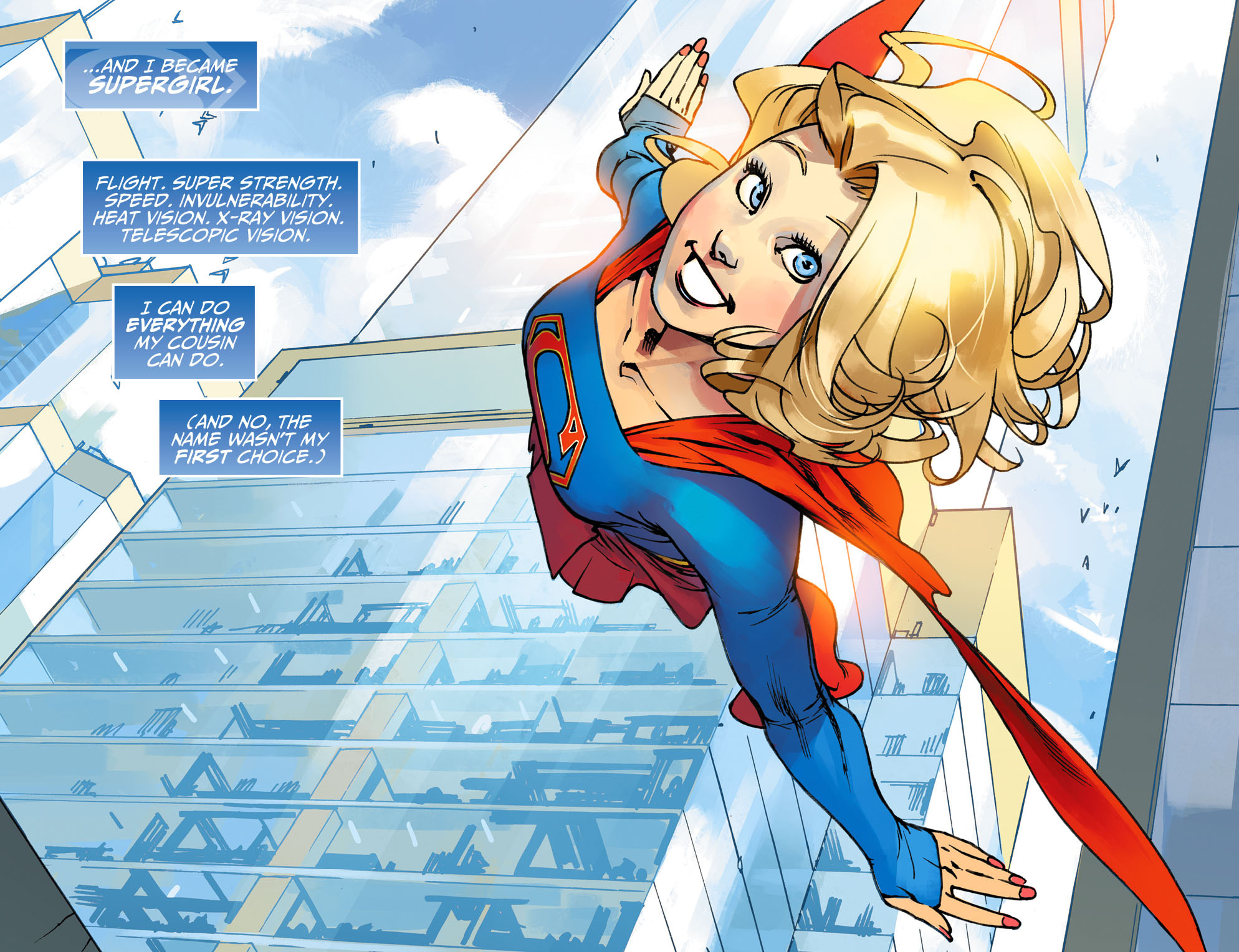 Read online Adventures of Supergirl comic -  Issue #1 - 12