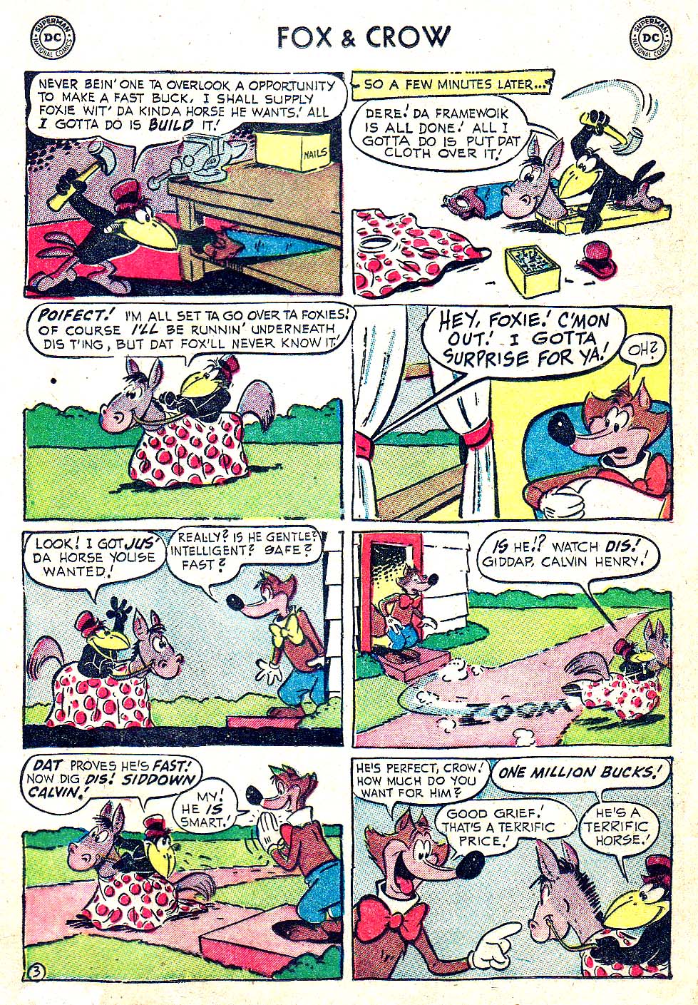 Read online The Fox and the Crow comic -  Issue #12 - 13