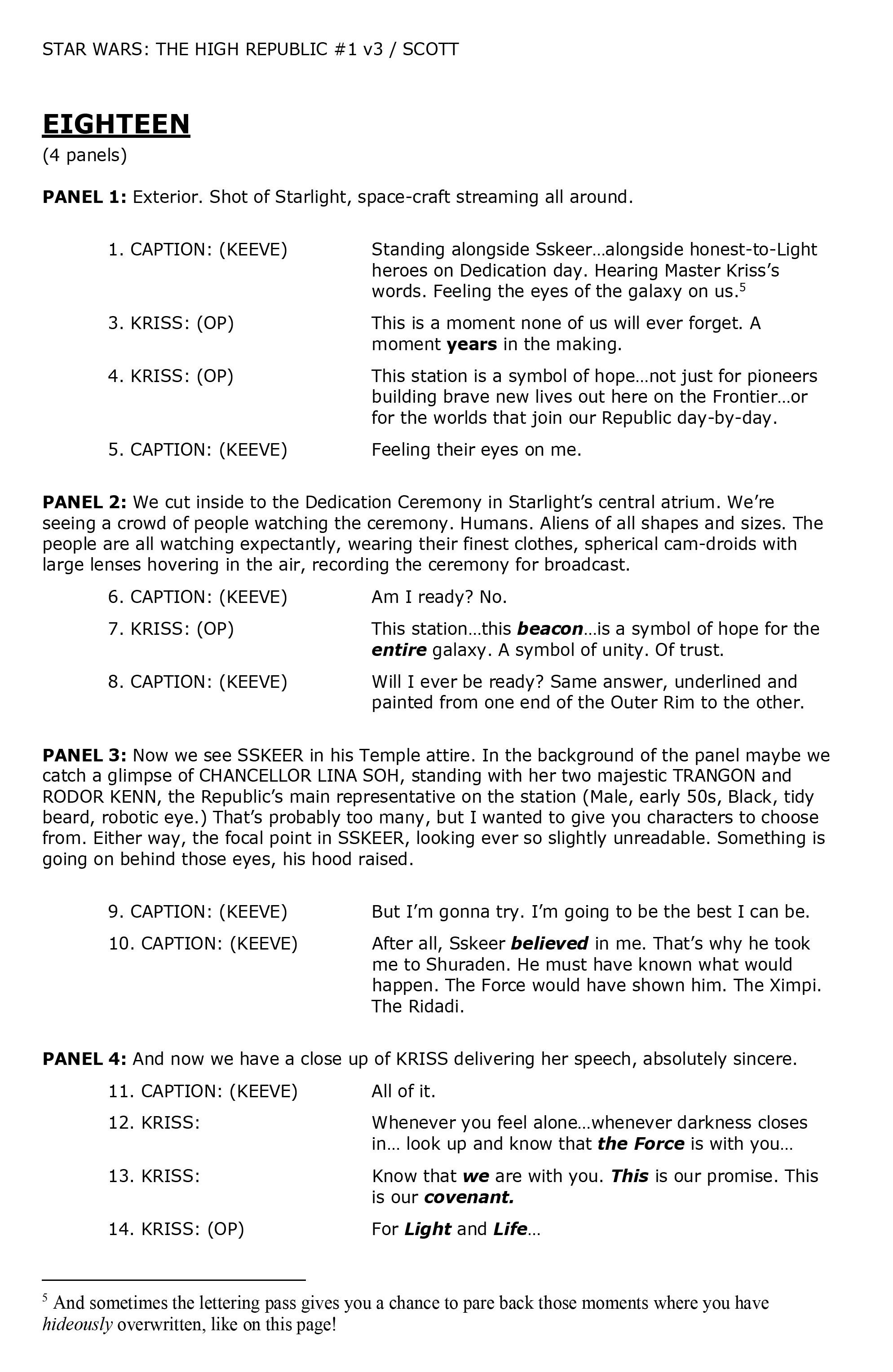 Read online Star Wars: The High Republic Behind-the-Scenes Exclusive comic -  Issue # Full - 39