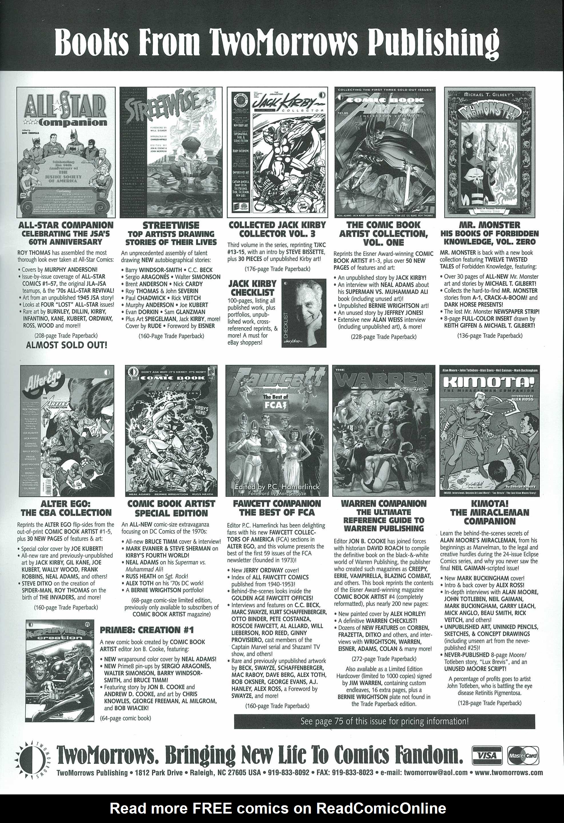 Read online The Jack Kirby Collector comic -  Issue #33 - 83