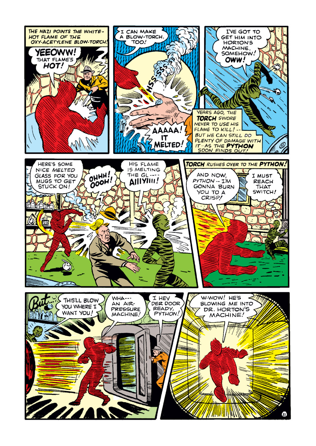 Read online The Human Torch (1940) comic -  Issue #8 - 25
