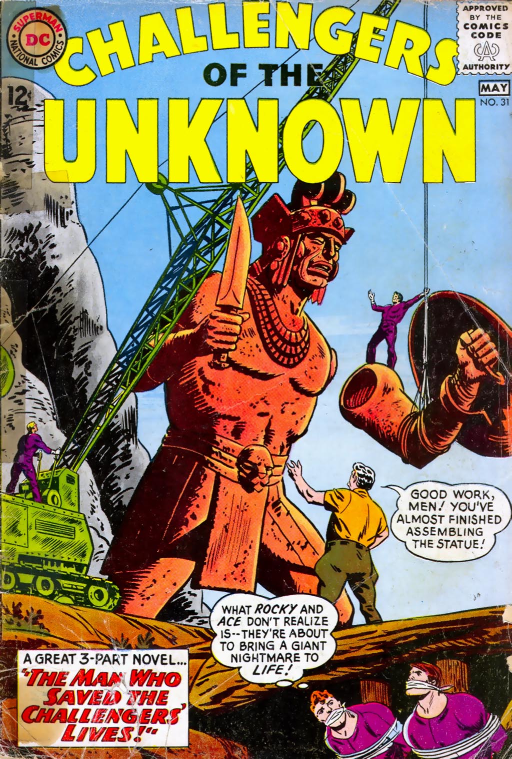 Challengers of the Unknown (1958) Issue #31 #31 - English 1