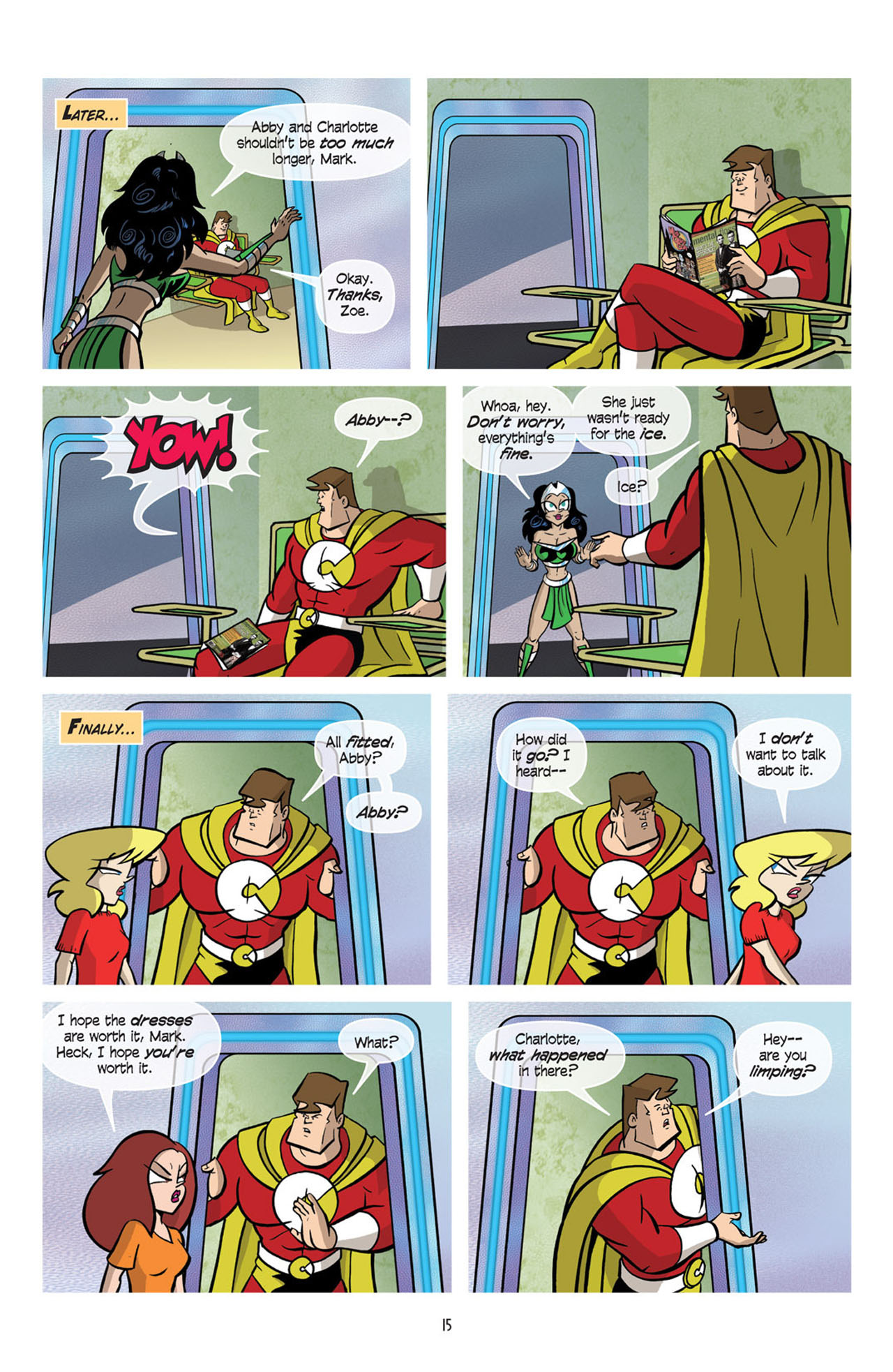 Read online Love and Capes comic -  Issue #11 - 17
