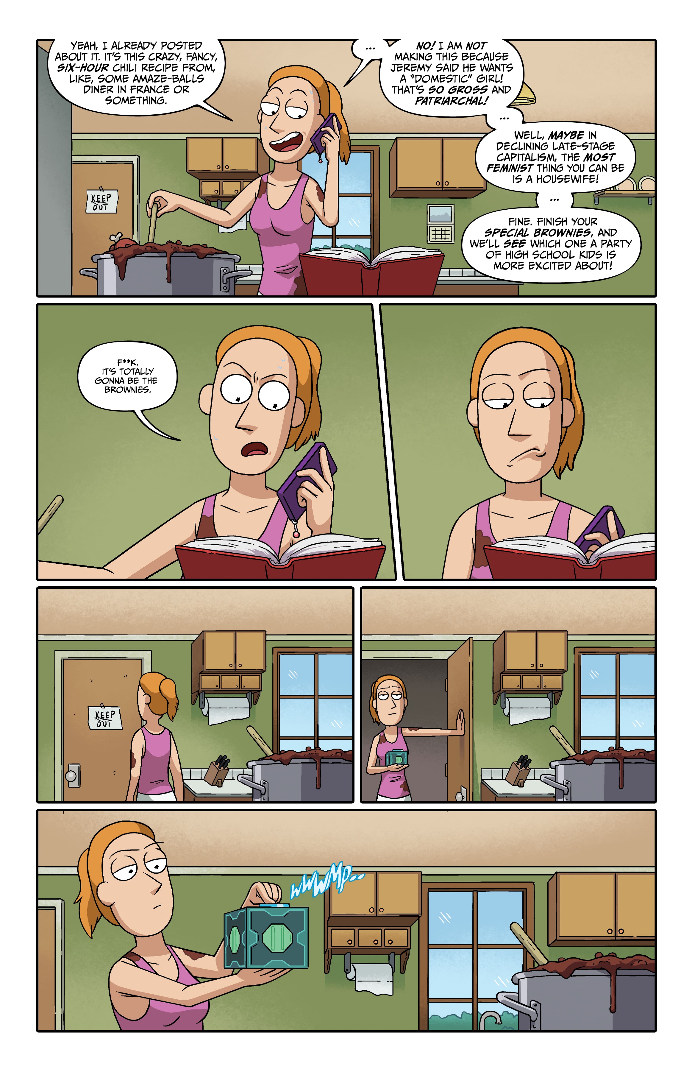 Read online Rick and Morty comic -  Issue # (2015) _Deluxe Edition 7 (Part 2) - 80