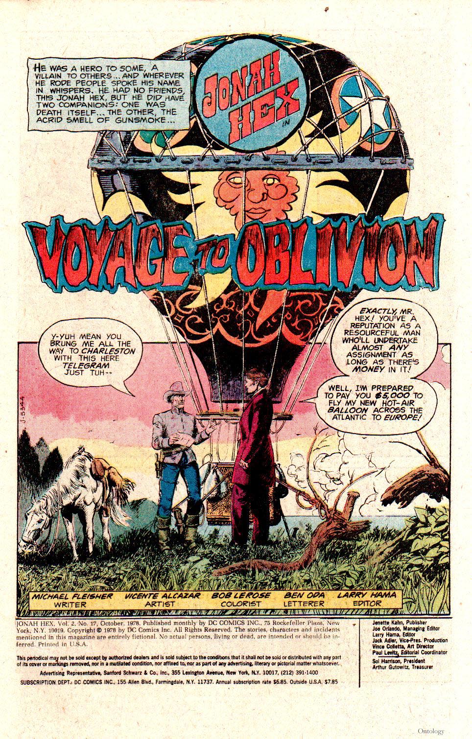 Read online Jonah Hex (1977) comic -  Issue #17 - 3