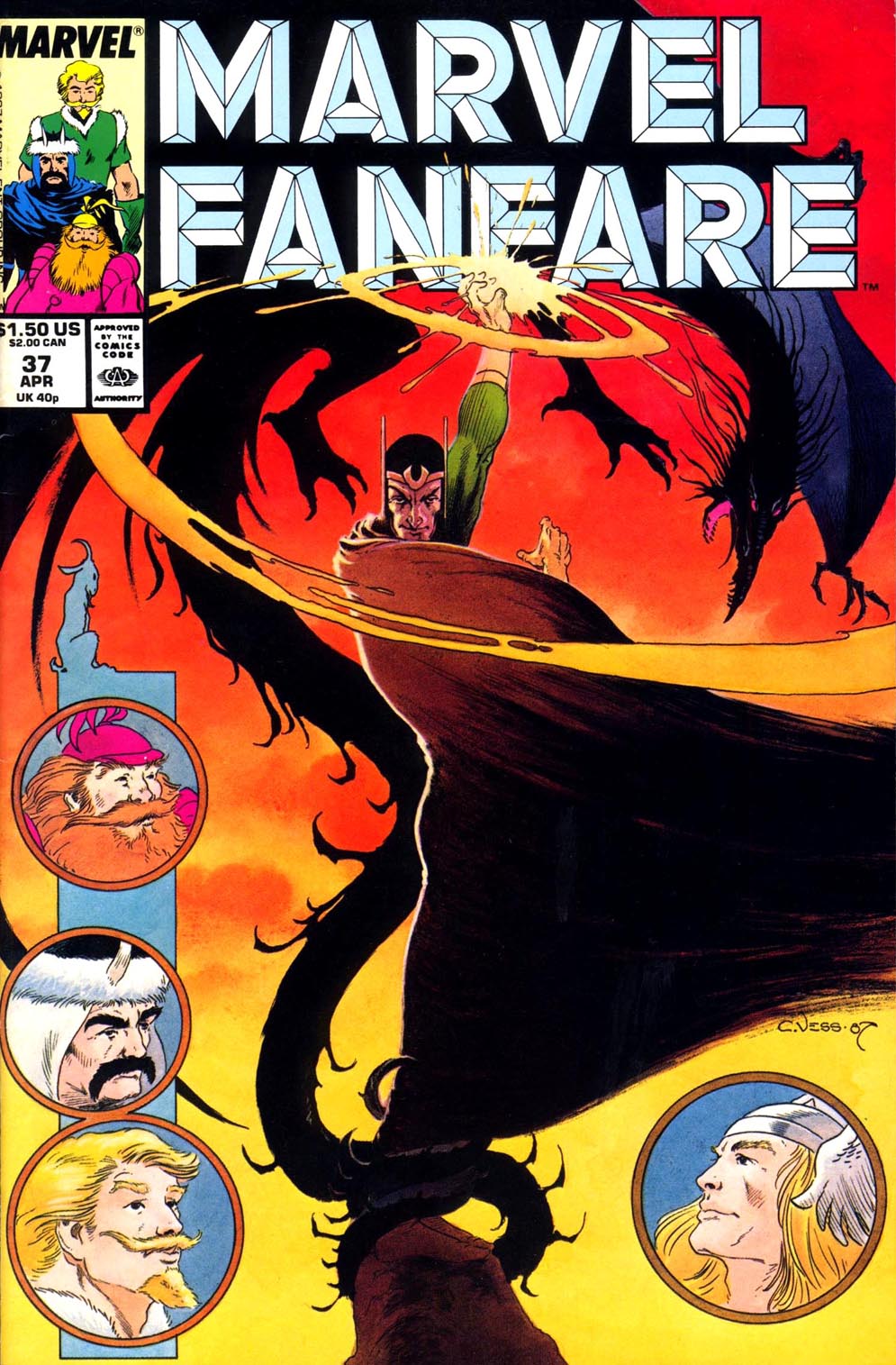 Read online Marvel Fanfare (1982) comic -  Issue #37 - 1
