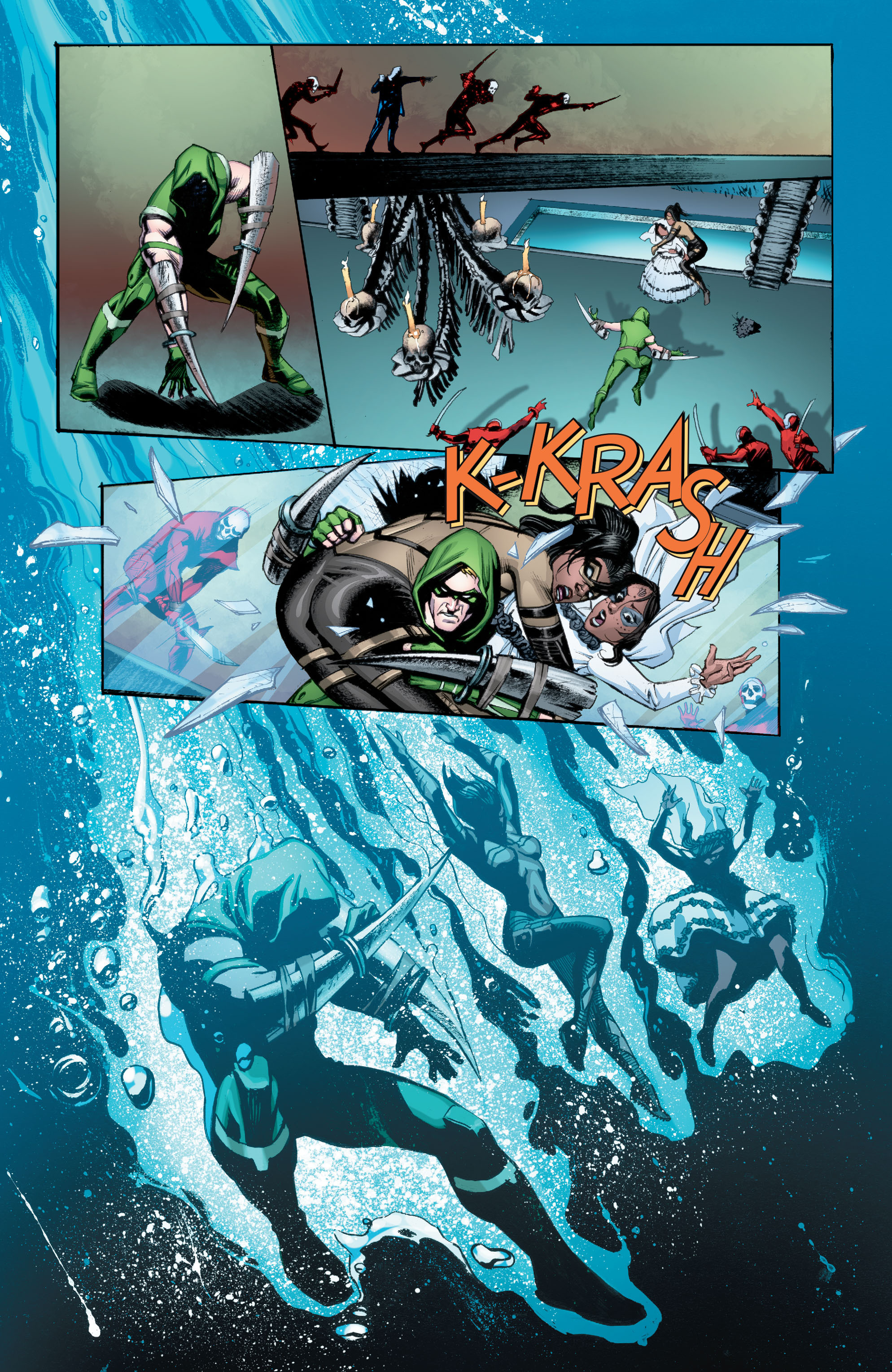 Read online Green Arrow (2011) comic -  Issue #46 - 22