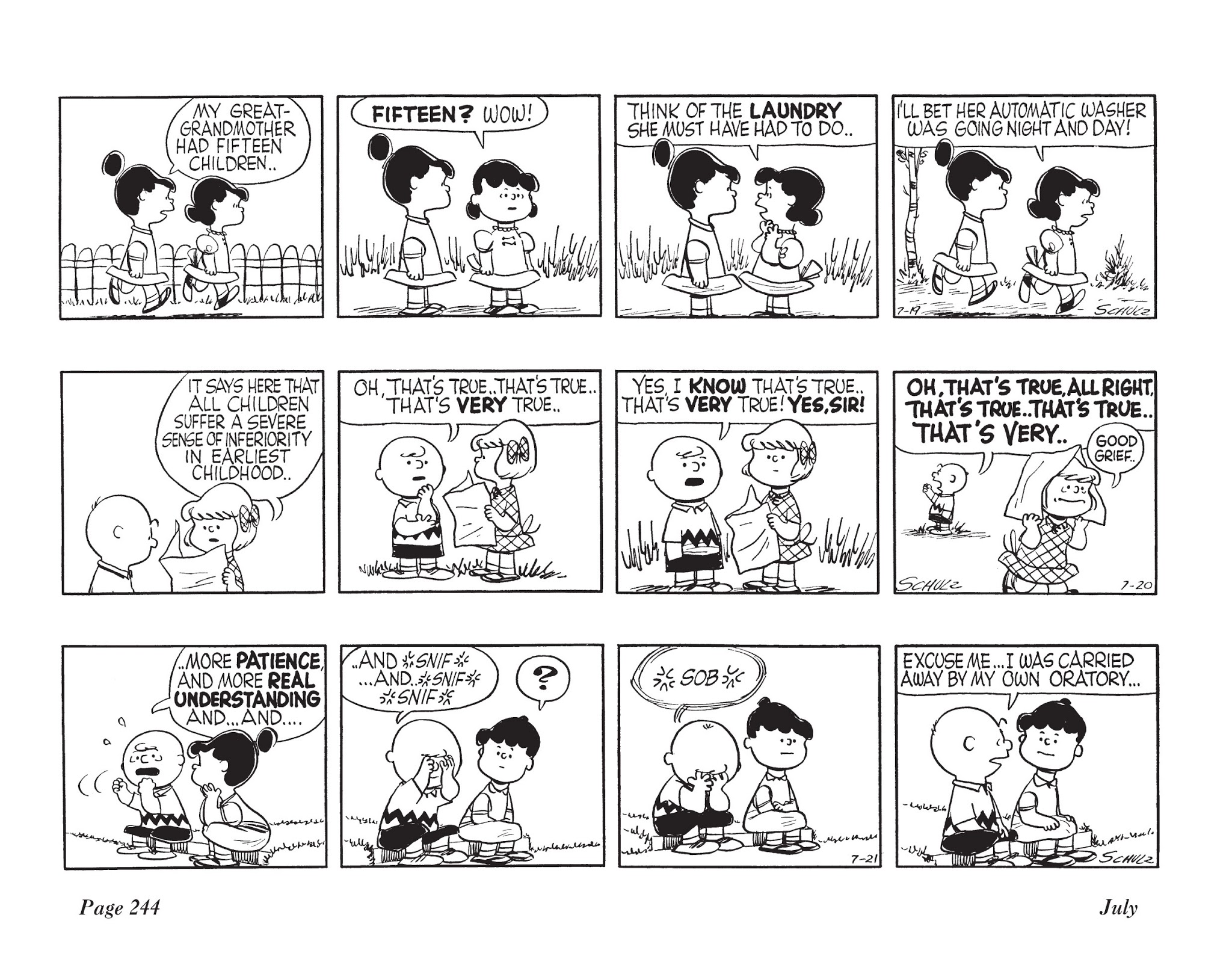Read online The Complete Peanuts comic -  Issue # TPB 3 - 257