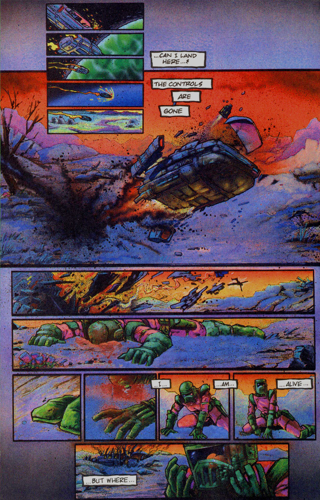 Read online Melting Pot comic -  Issue #1 - 5